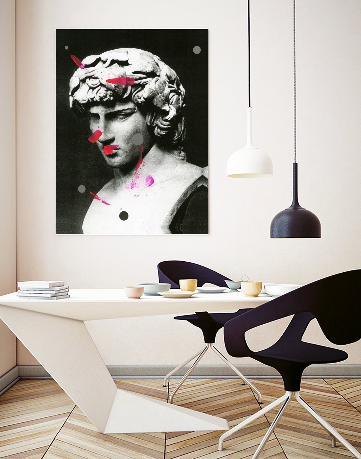 Flairs of Greatness by PI Studio on GIANT ART - pink figurative contemporary