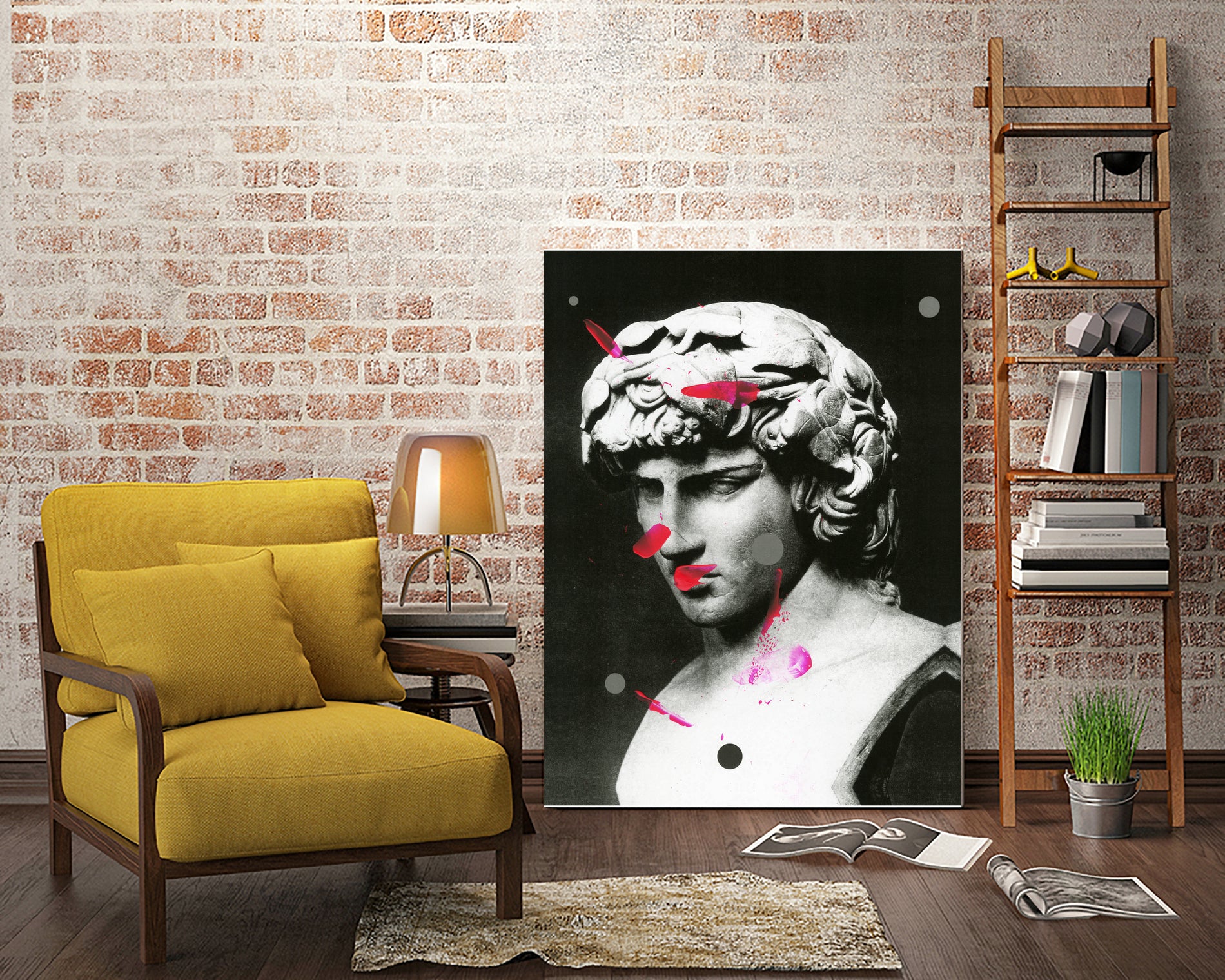 Flairs of Greatness by PI Studio on GIANT ART - pink figurative contemporary