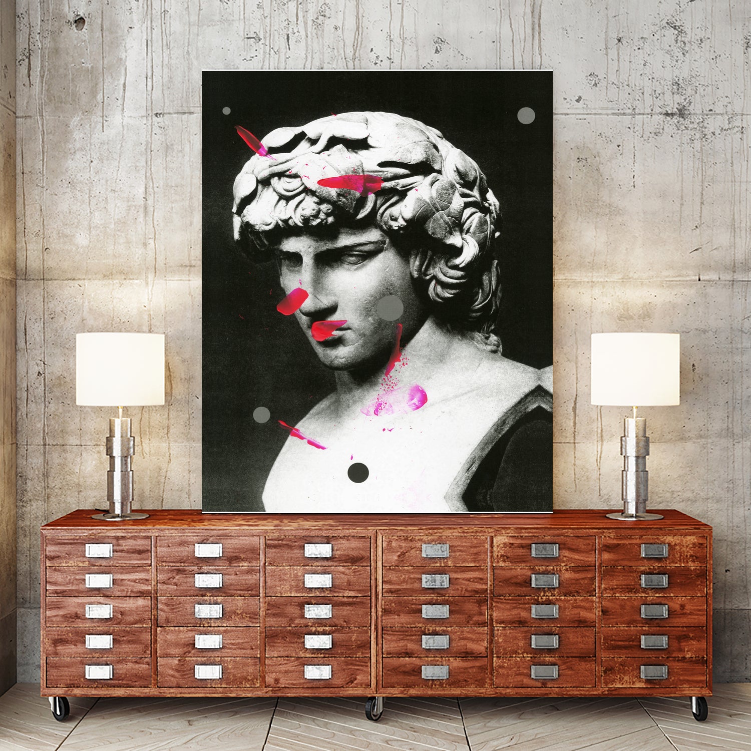 Flairs of Greatness by PI Studio on GIANT ART - pink figurative contemporary