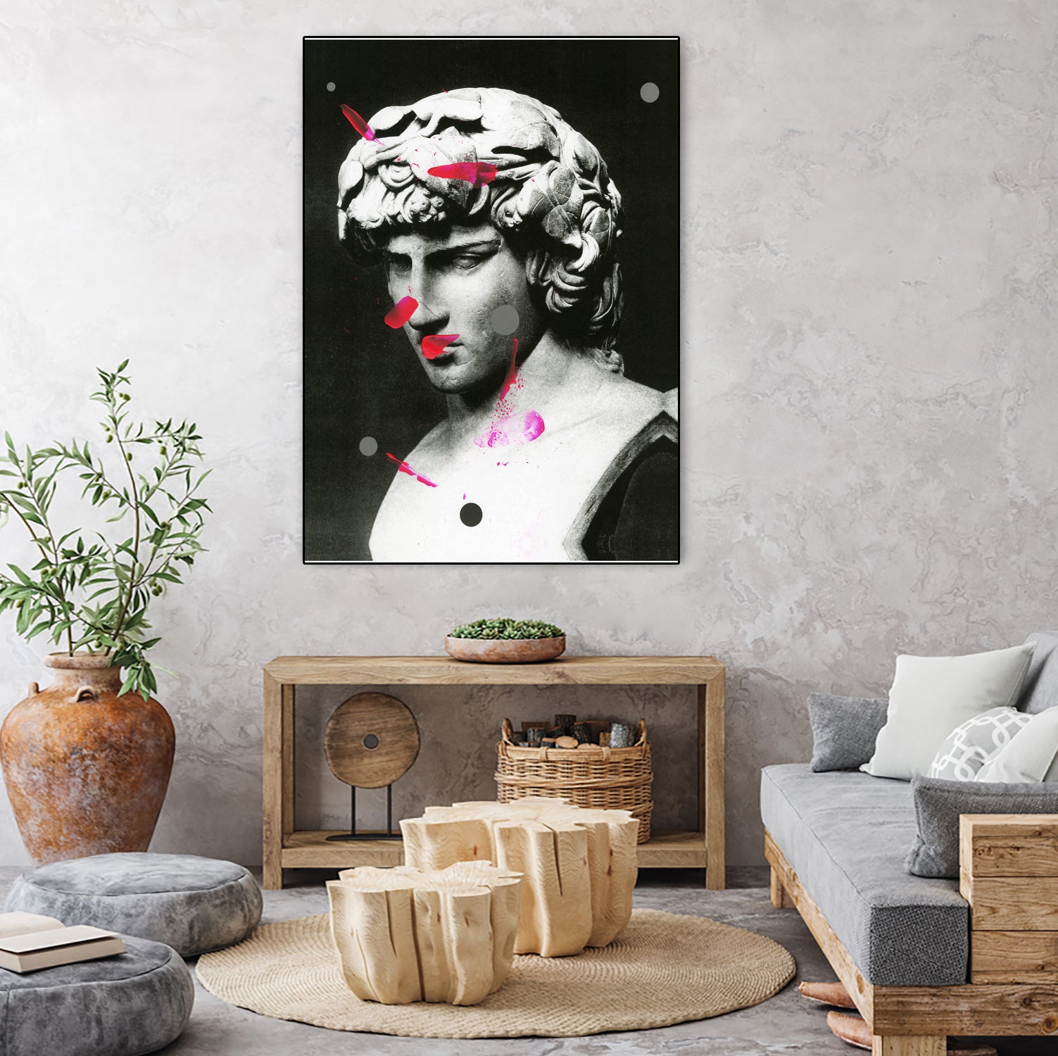 Flairs of Greatness by PI Studio on GIANT ART - pink figurative contemporary