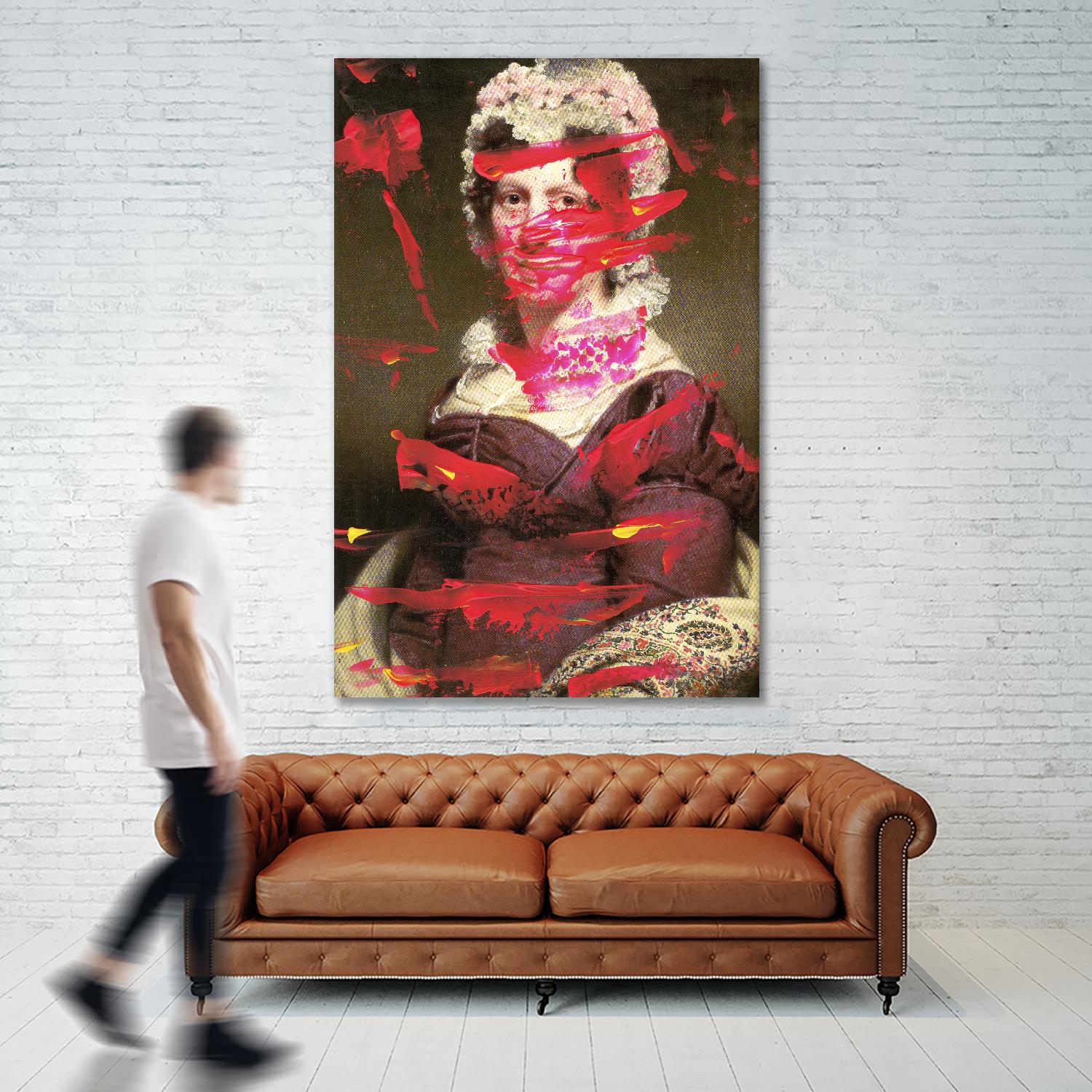 Victorian Neon II by PI Studio on GIANT ART - brown contemporary