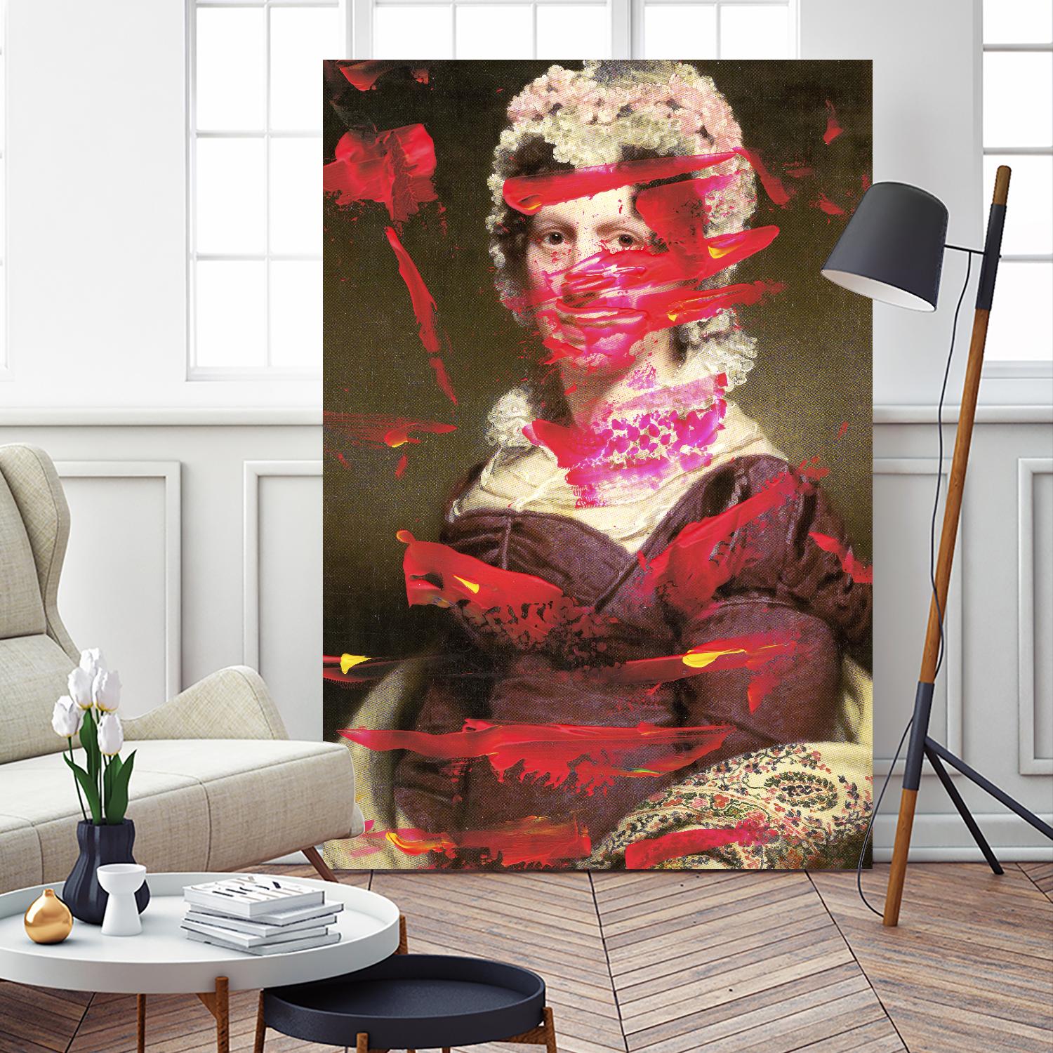 Victorian Neon II by PI Studio on GIANT ART - brown contemporary