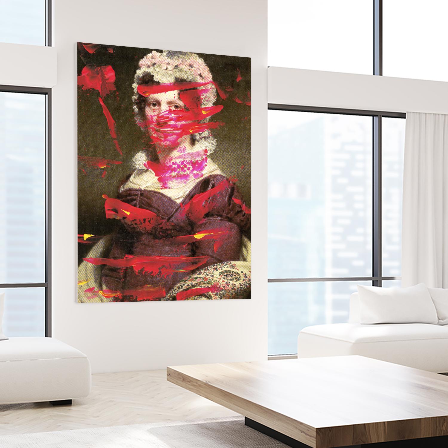 Victorian Neon II by PI Studio on GIANT ART - brown contemporary