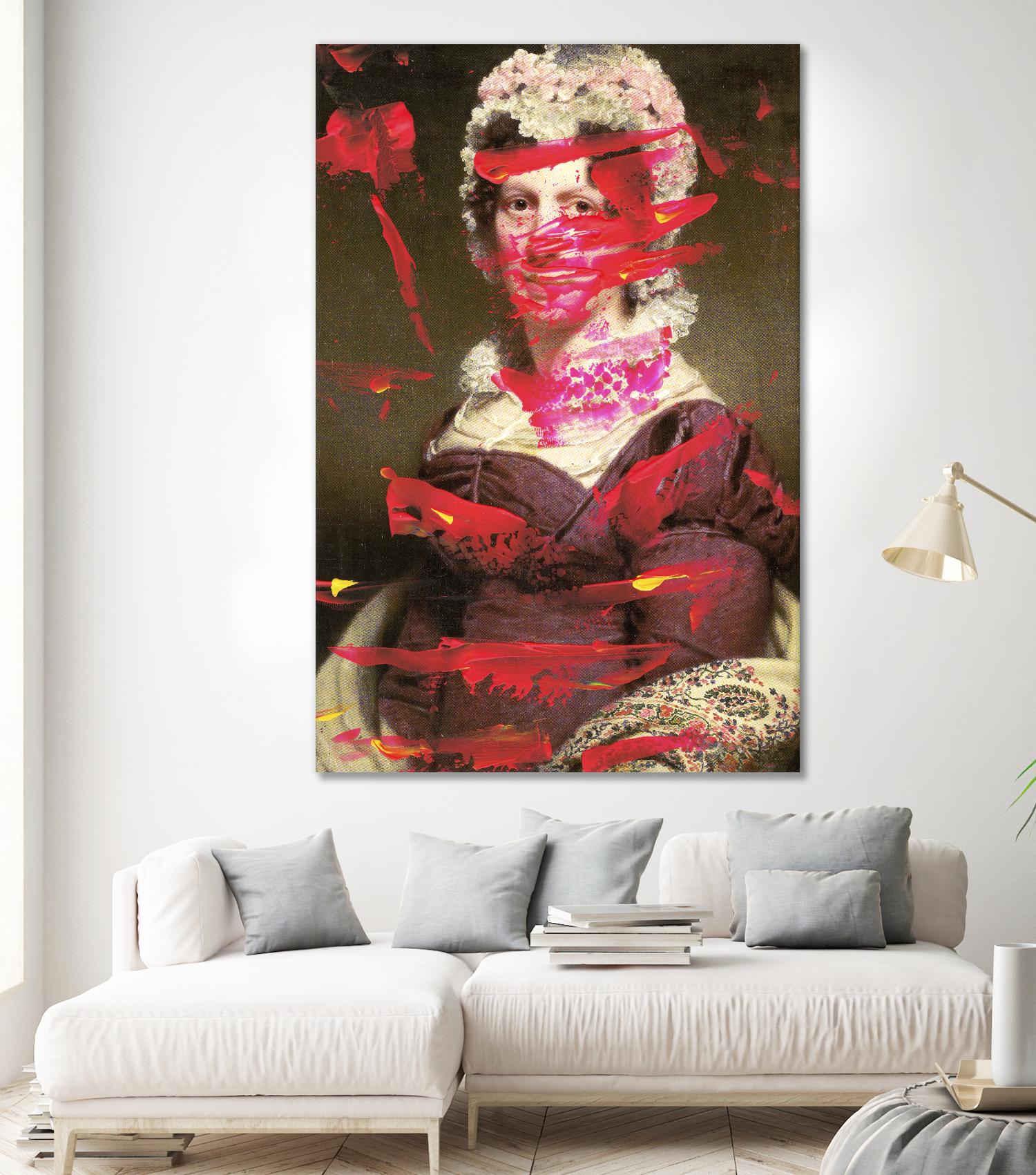 Victorian Neon II by PI Studio on GIANT ART - brown contemporary