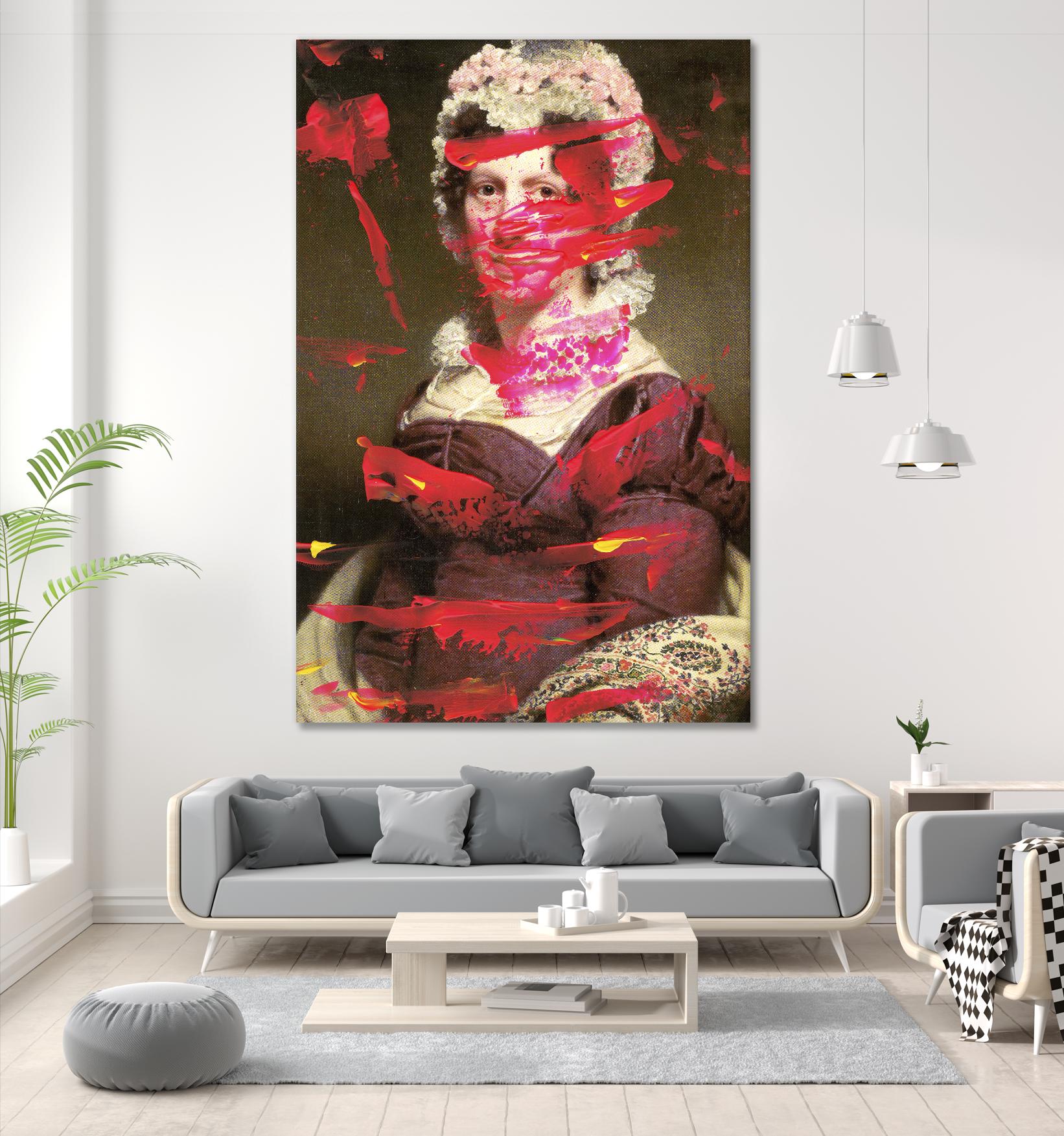 Victorian Neon II by PI Studio on GIANT ART - brown contemporary