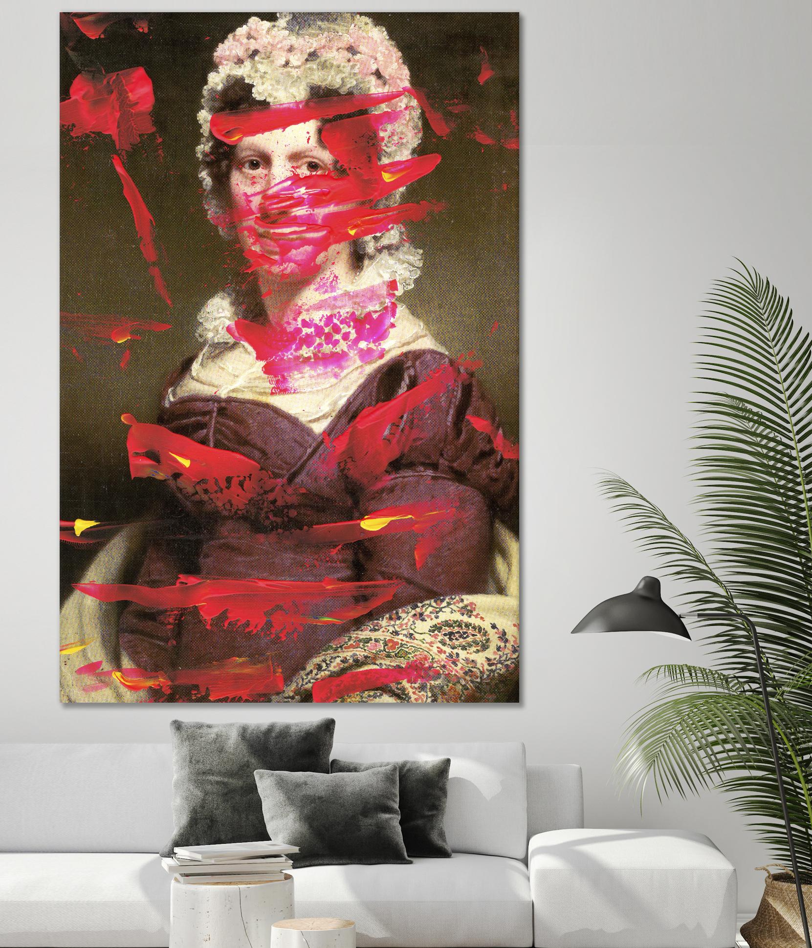 Victorian Neon II by PI Studio on GIANT ART - brown contemporary