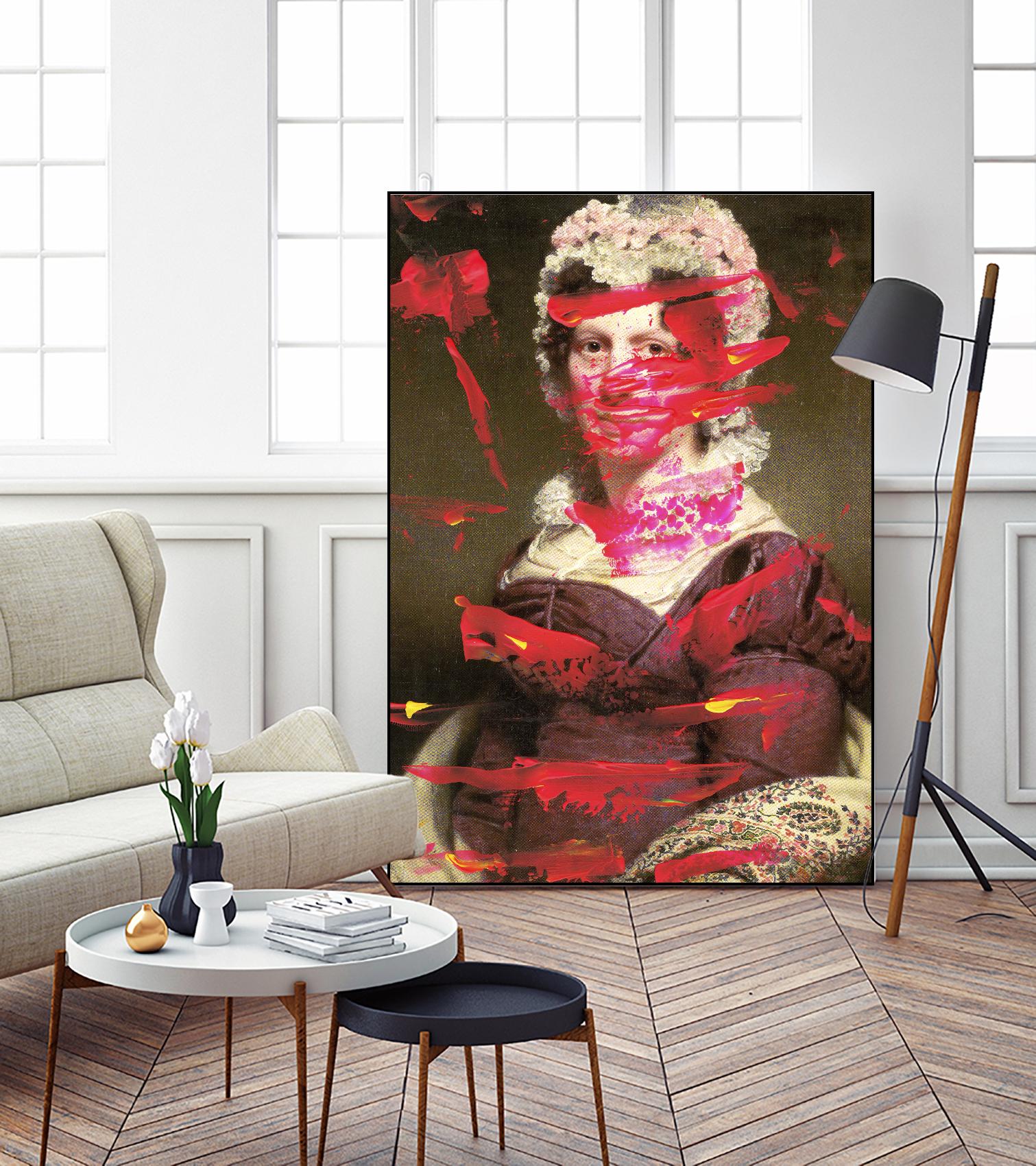 Victorian Neon II by PI Studio on GIANT ART - brown contemporary