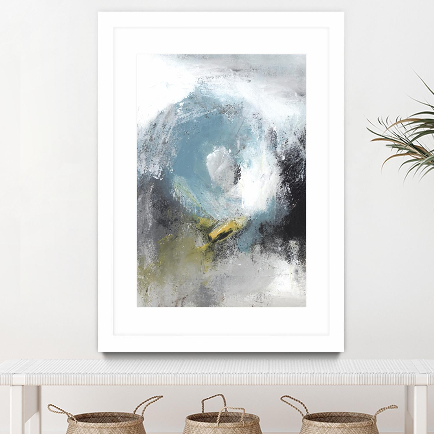 Aquamarine II by PI Studio on GIANT ART - blue abstract