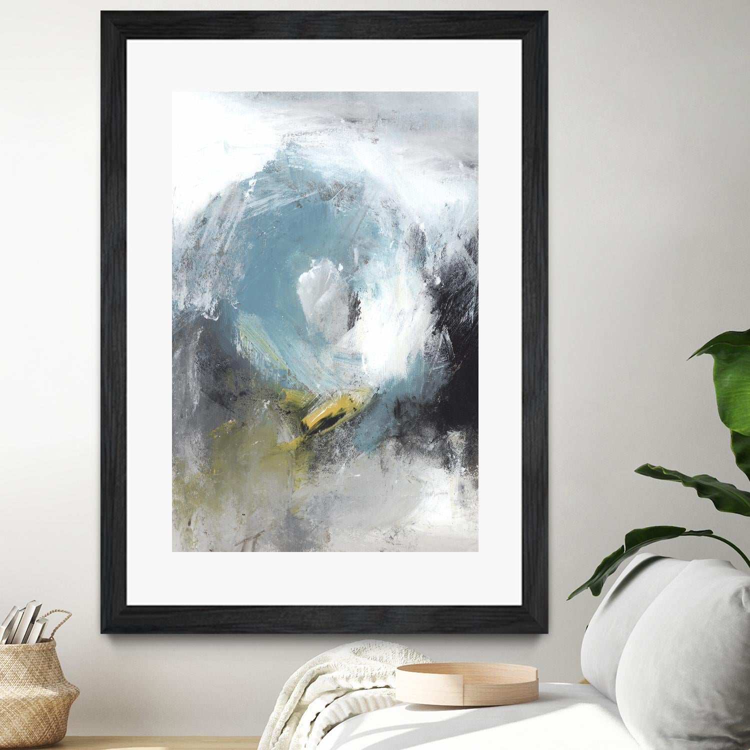 Aquamarine II by PI Studio on GIANT ART - blue abstract