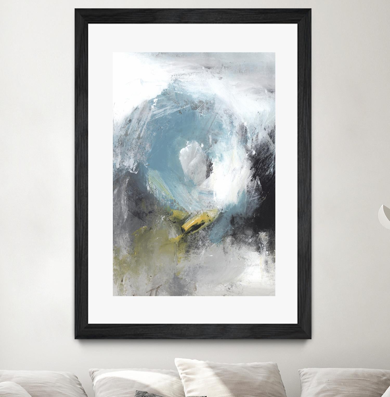 Aquamarine II by PI Studio on GIANT ART - blue abstract