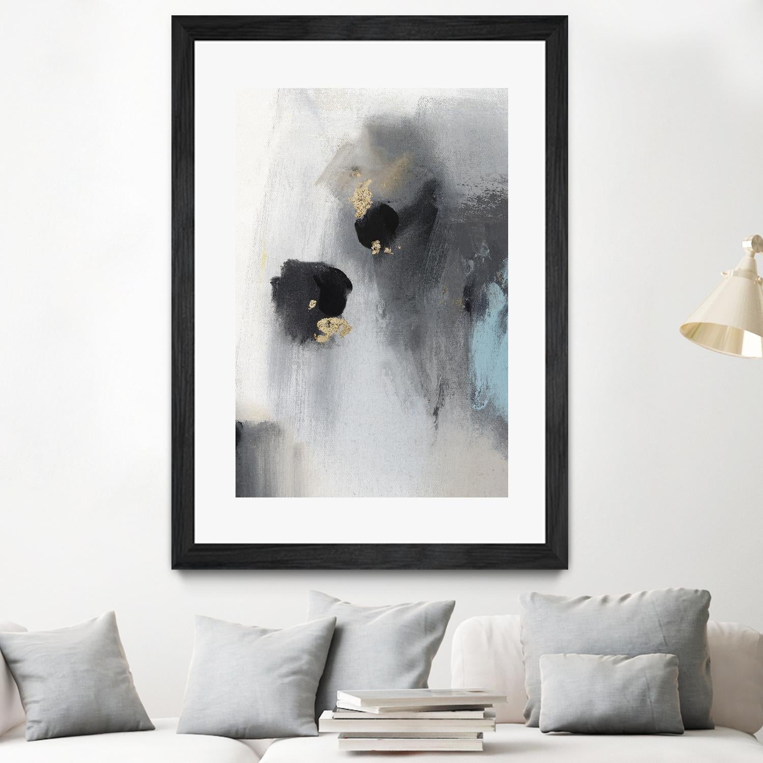 Foggy Days II by PI Studio on GIANT ART - black abstract