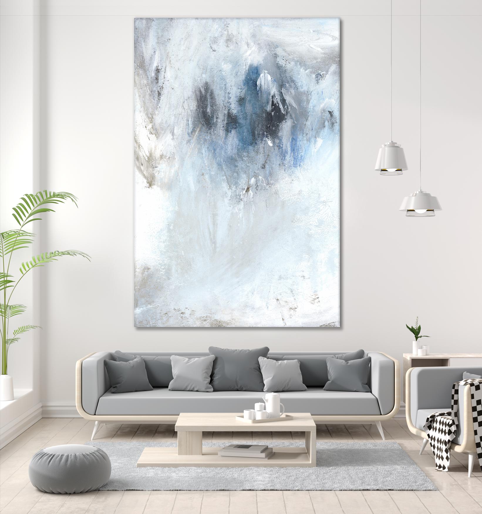 Winter Wonderland II by PI Studio on GIANT ART - blue abstract