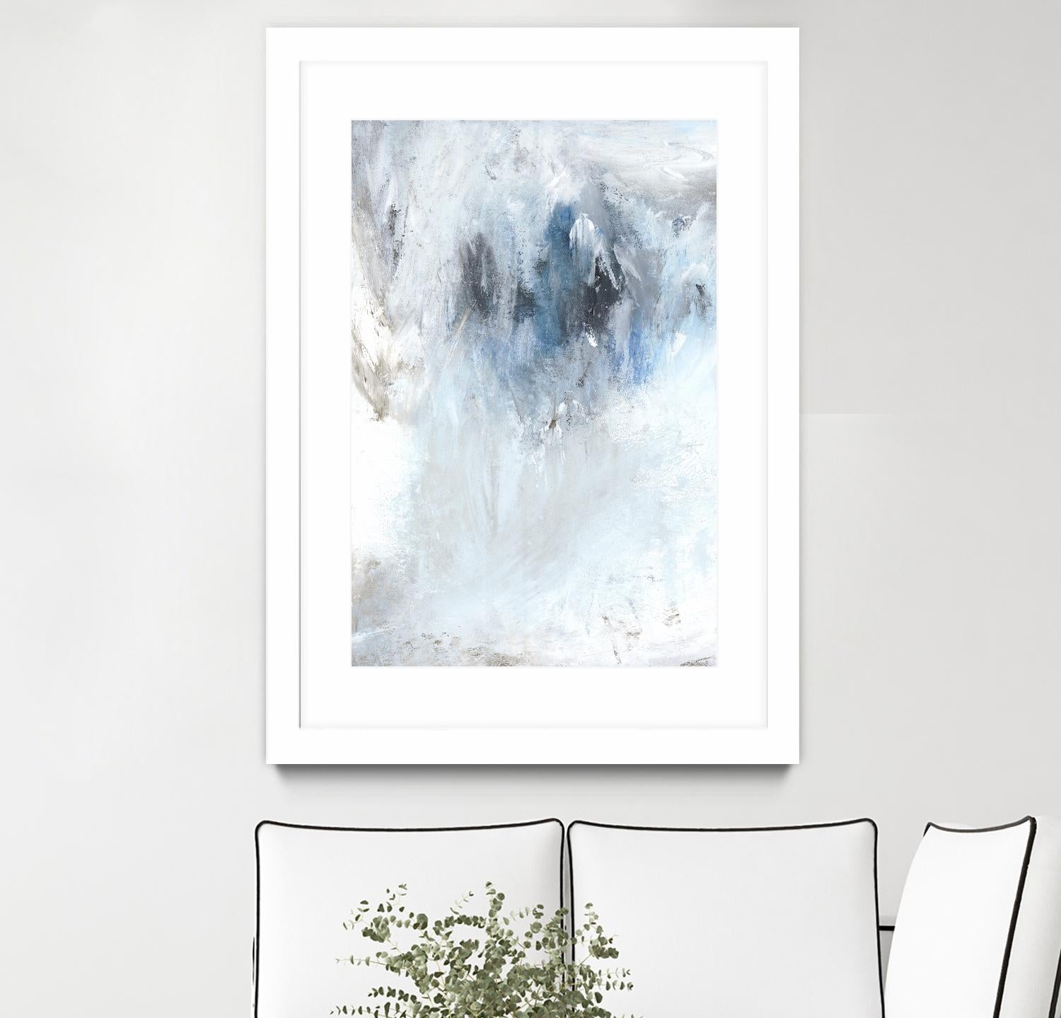 Winter Wonderland II by PI Studio on GIANT ART - blue abstract