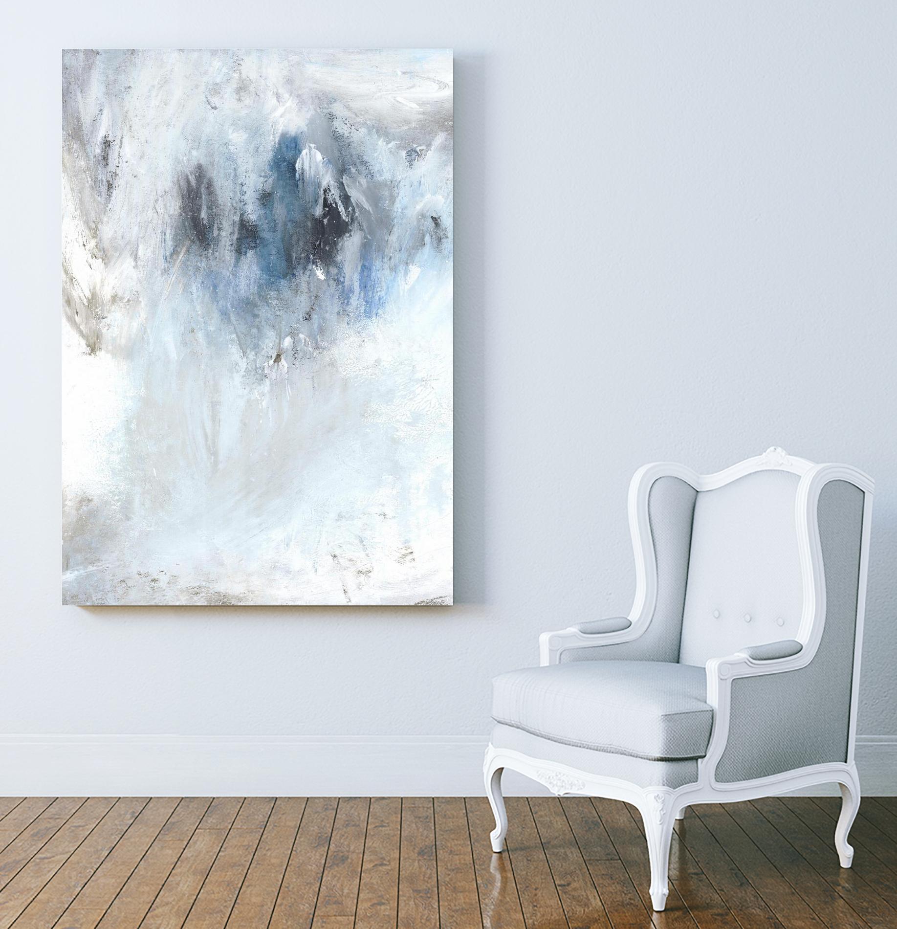 Winter Wonderland II by PI Studio on GIANT ART - blue abstract