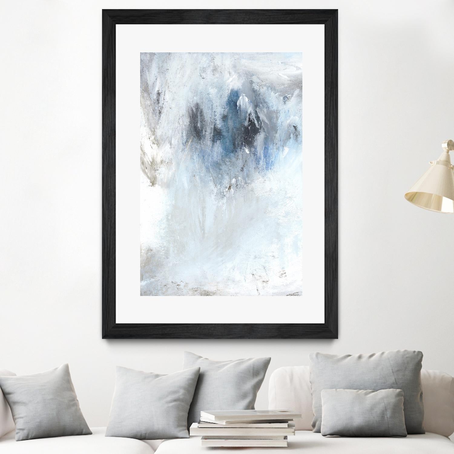 Winter Wonderland II by PI Studio on GIANT ART - blue abstract