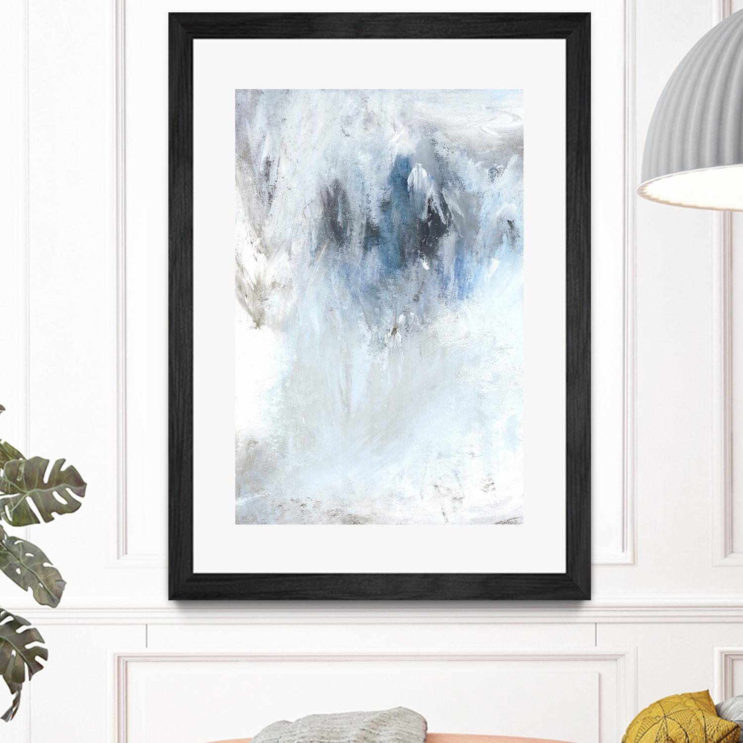 Winter Wonderland II by PI Studio on GIANT ART - blue abstract