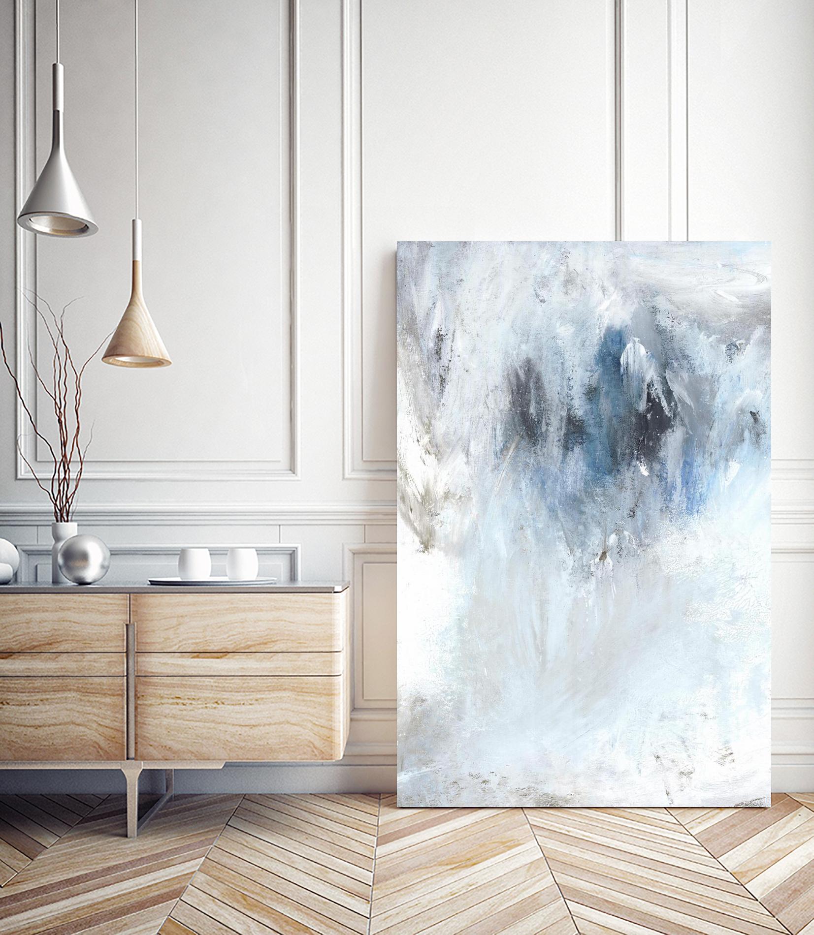Winter Wonderland II by PI Studio on GIANT ART - blue abstract