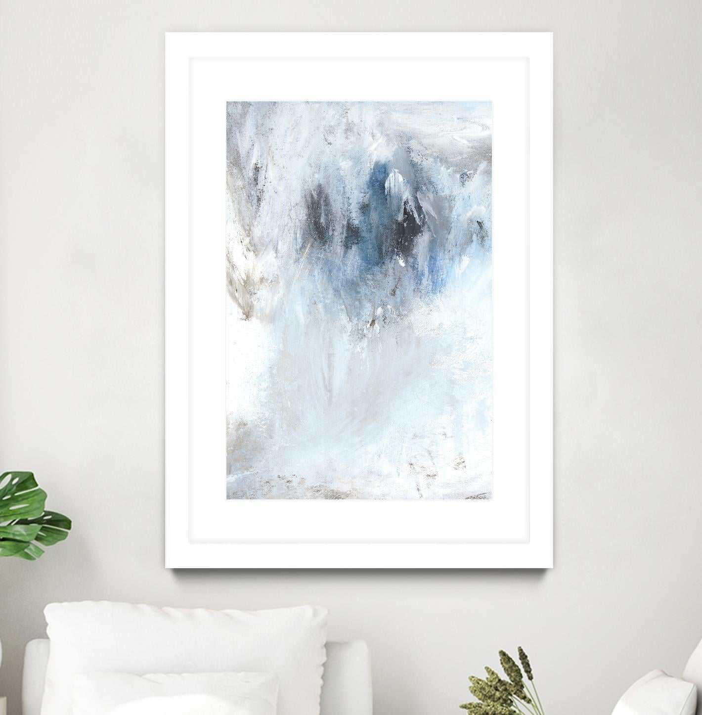Winter Wonderland II by PI Studio on GIANT ART - blue abstract