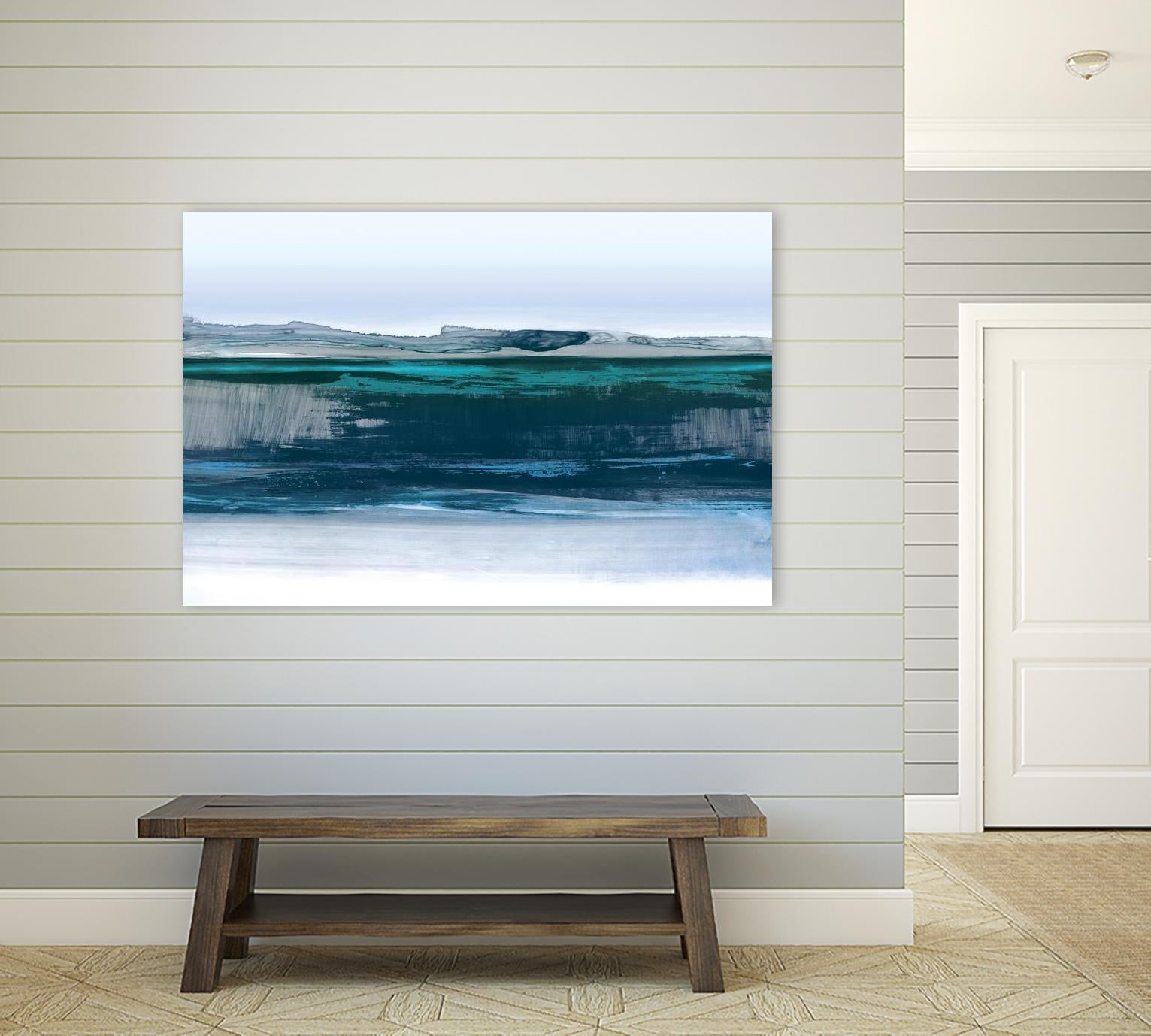Smooth Blue by PI Studio on GIANT ART - blue abstract