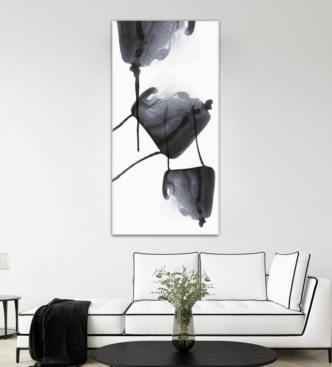 Inked II by PI Studio on GIANT ART - black abstract