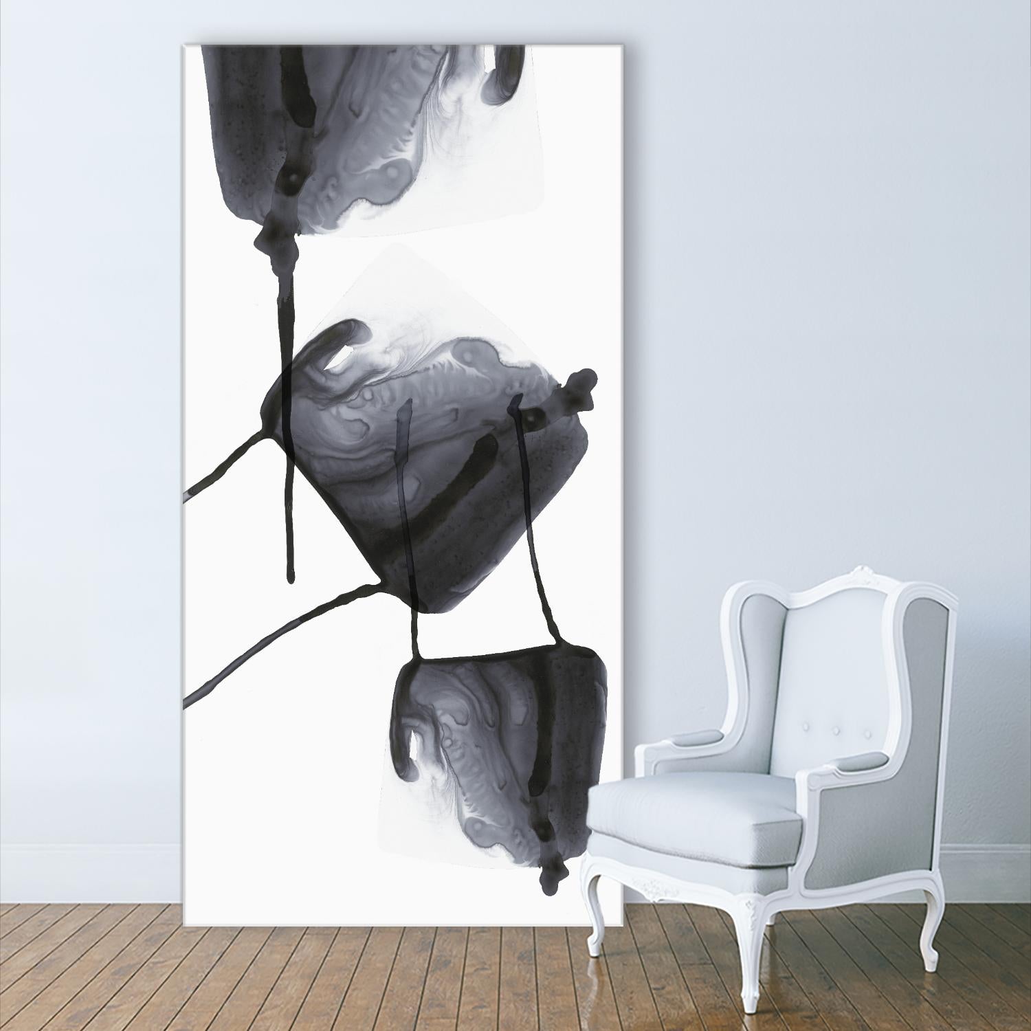 Inked II by PI Studio on GIANT ART - black abstract
