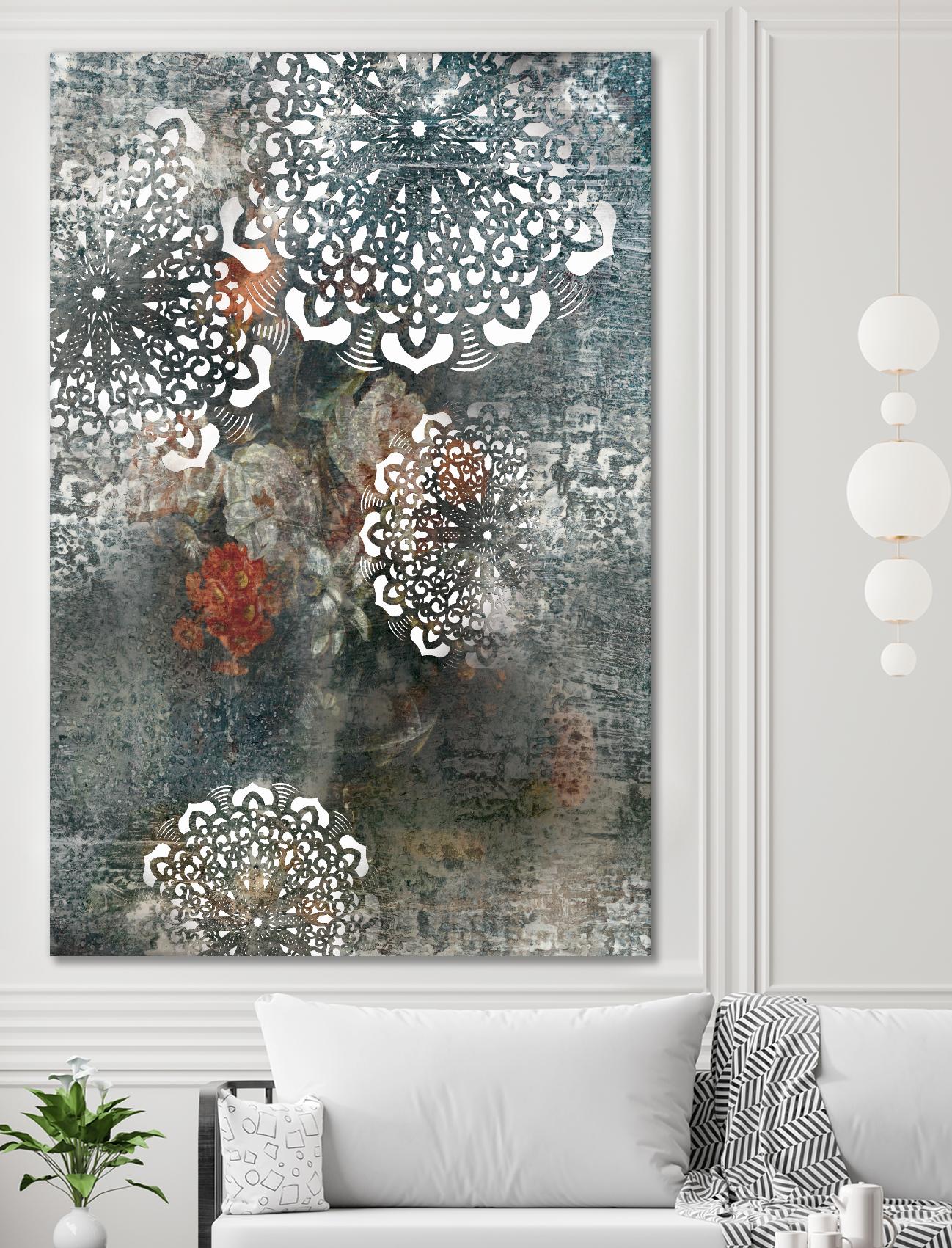 Doily II by PI Studio on GIANT ART - white abstract