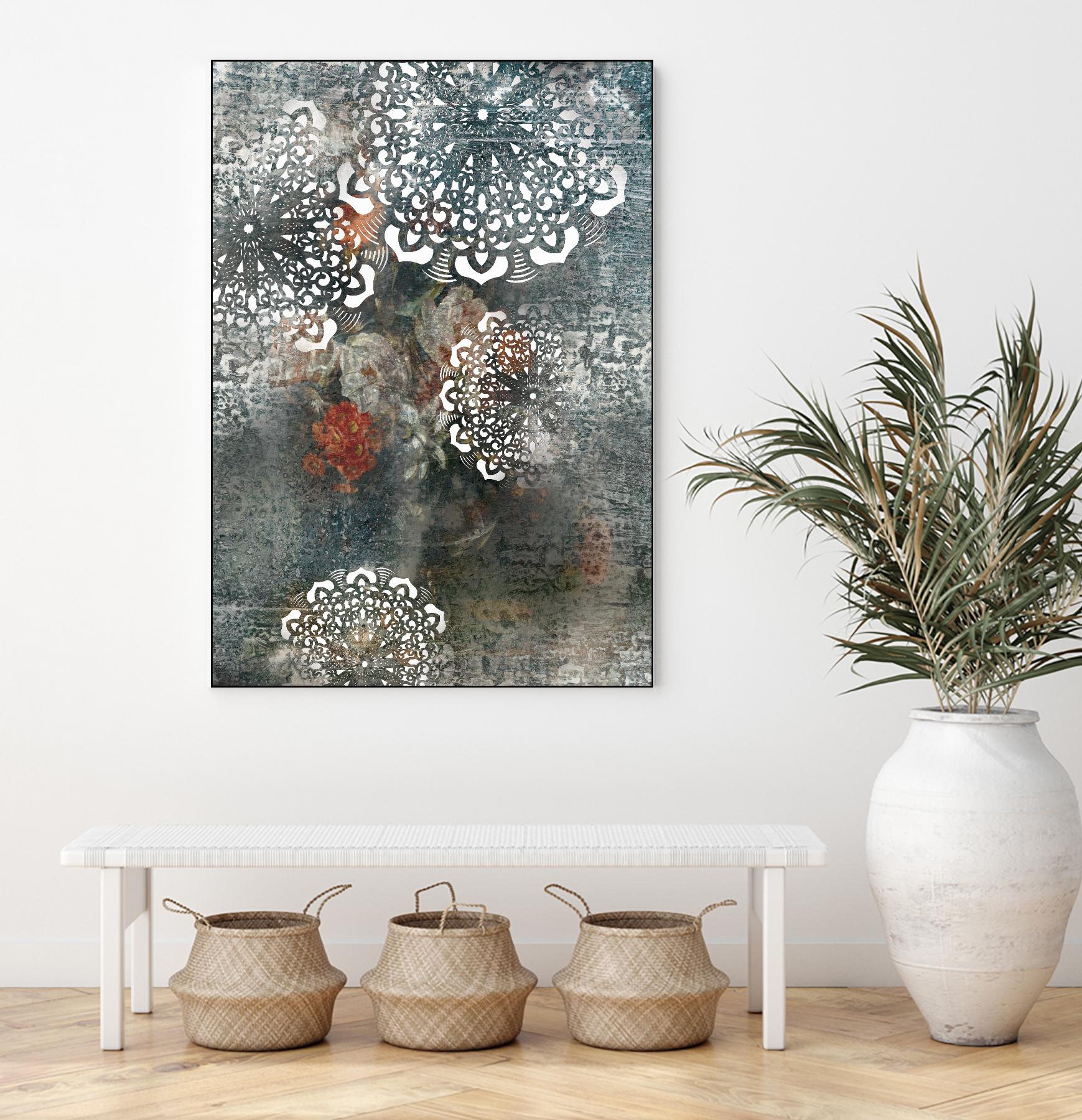 Doily II by PI Studio on GIANT ART - white abstract
