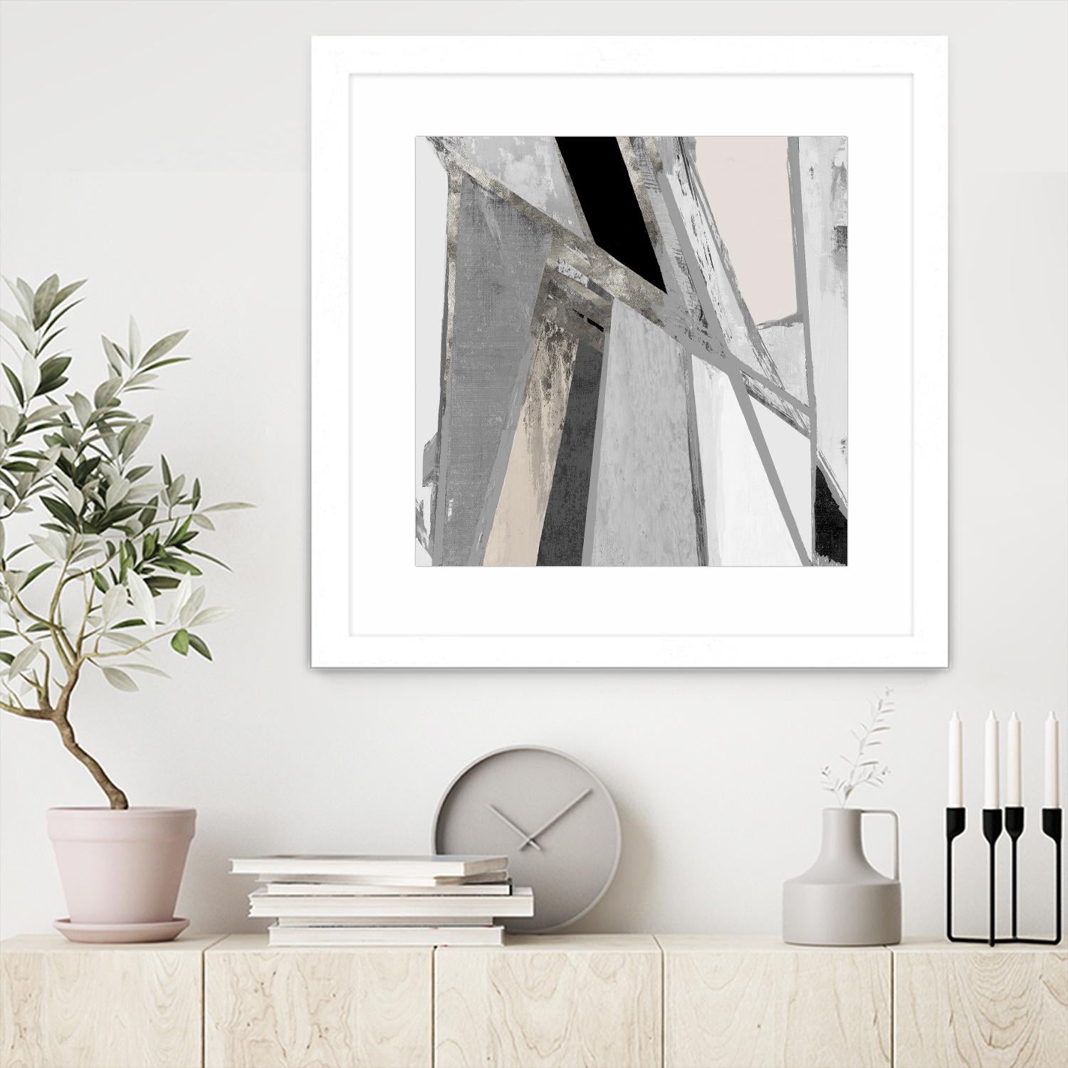 Paradox I by PI Studio on GIANT ART - white abstract