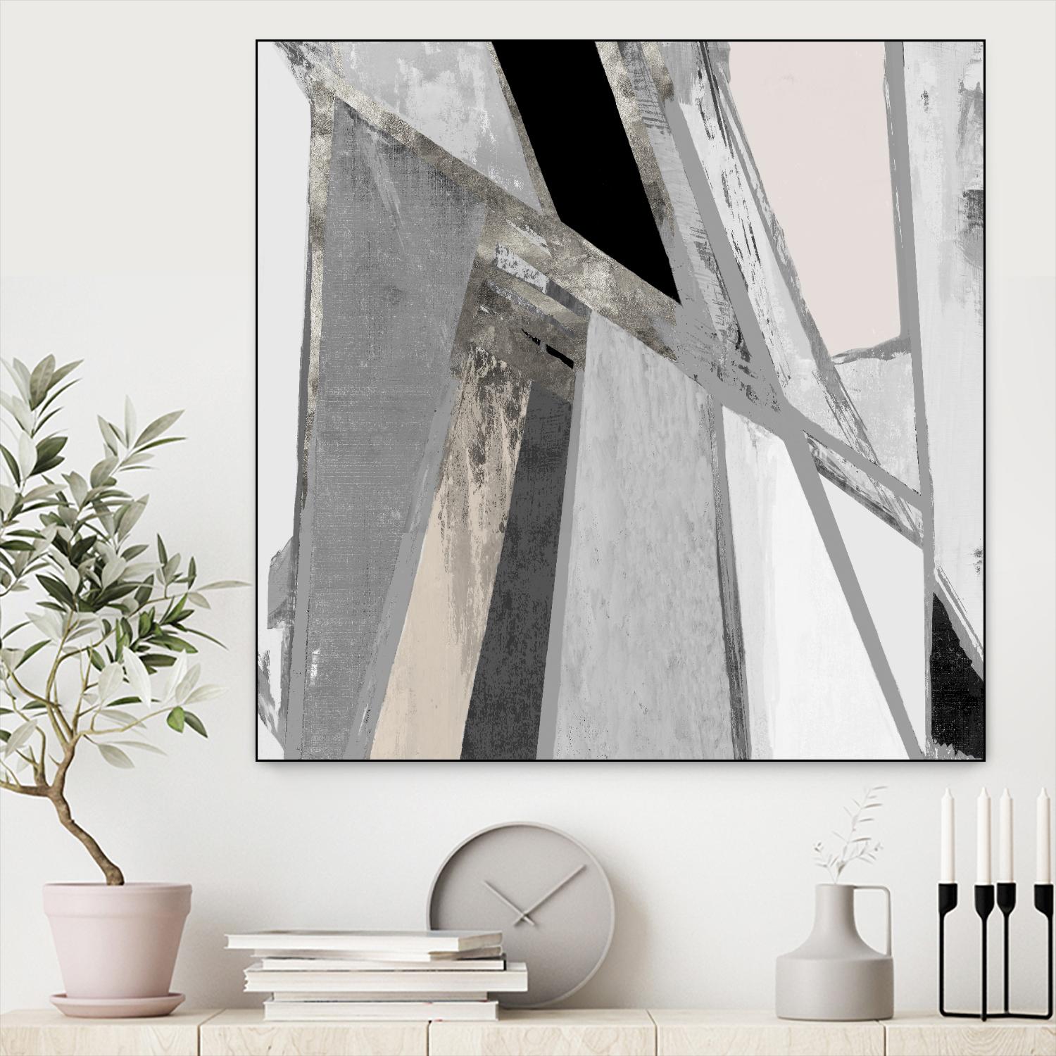 Paradox I by PI Studio on GIANT ART - white abstract