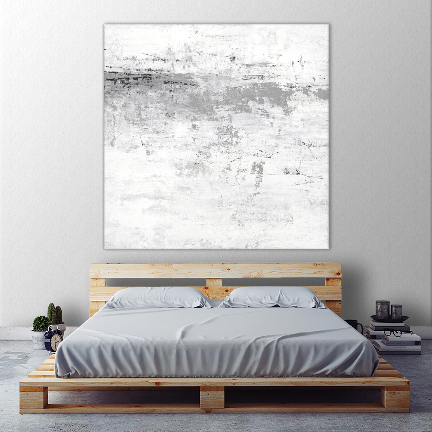 Blizzard I by PI Studio on GIANT ART - grey abstract