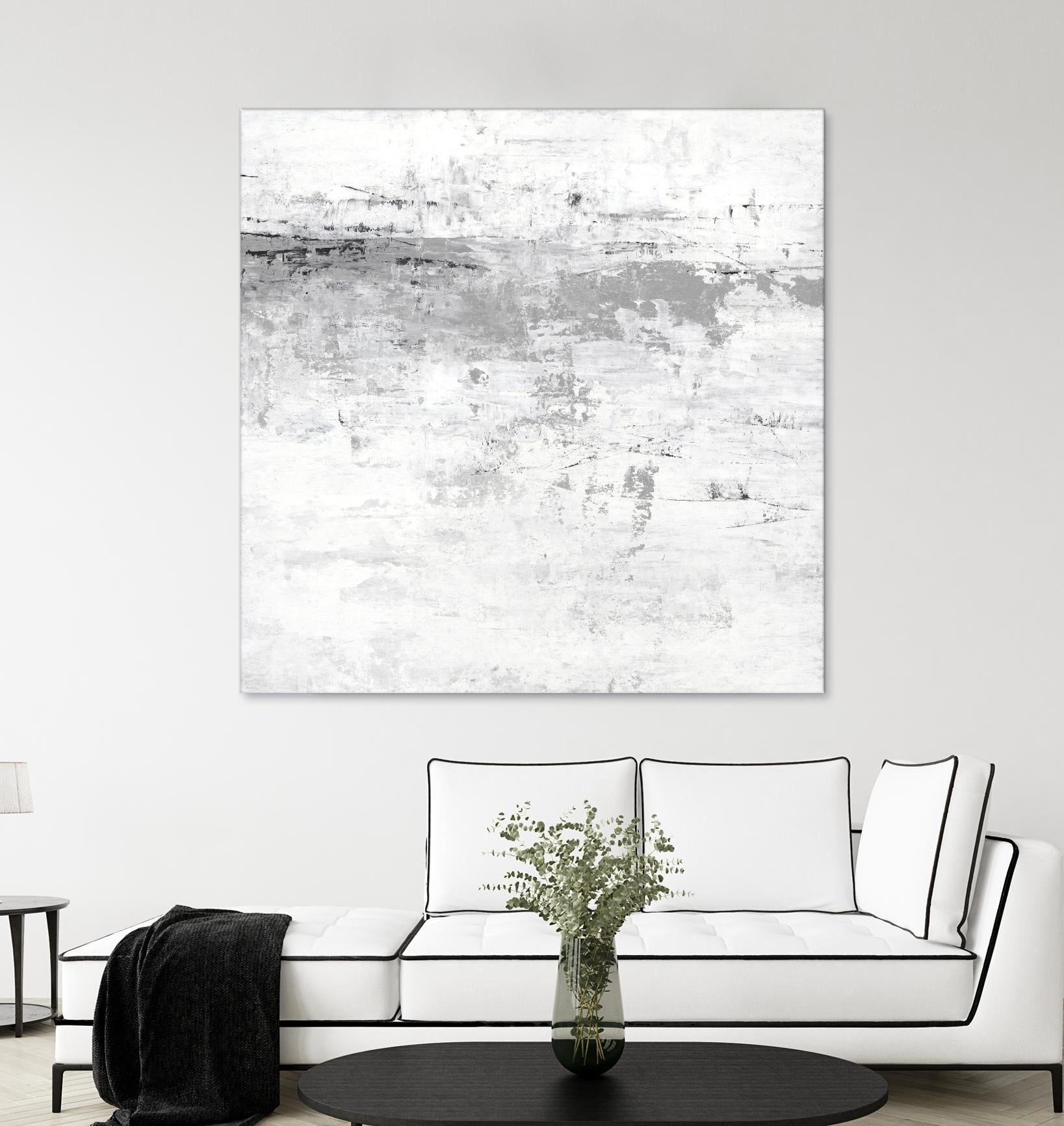 Blizzard I by PI Studio on GIANT ART - grey abstract
