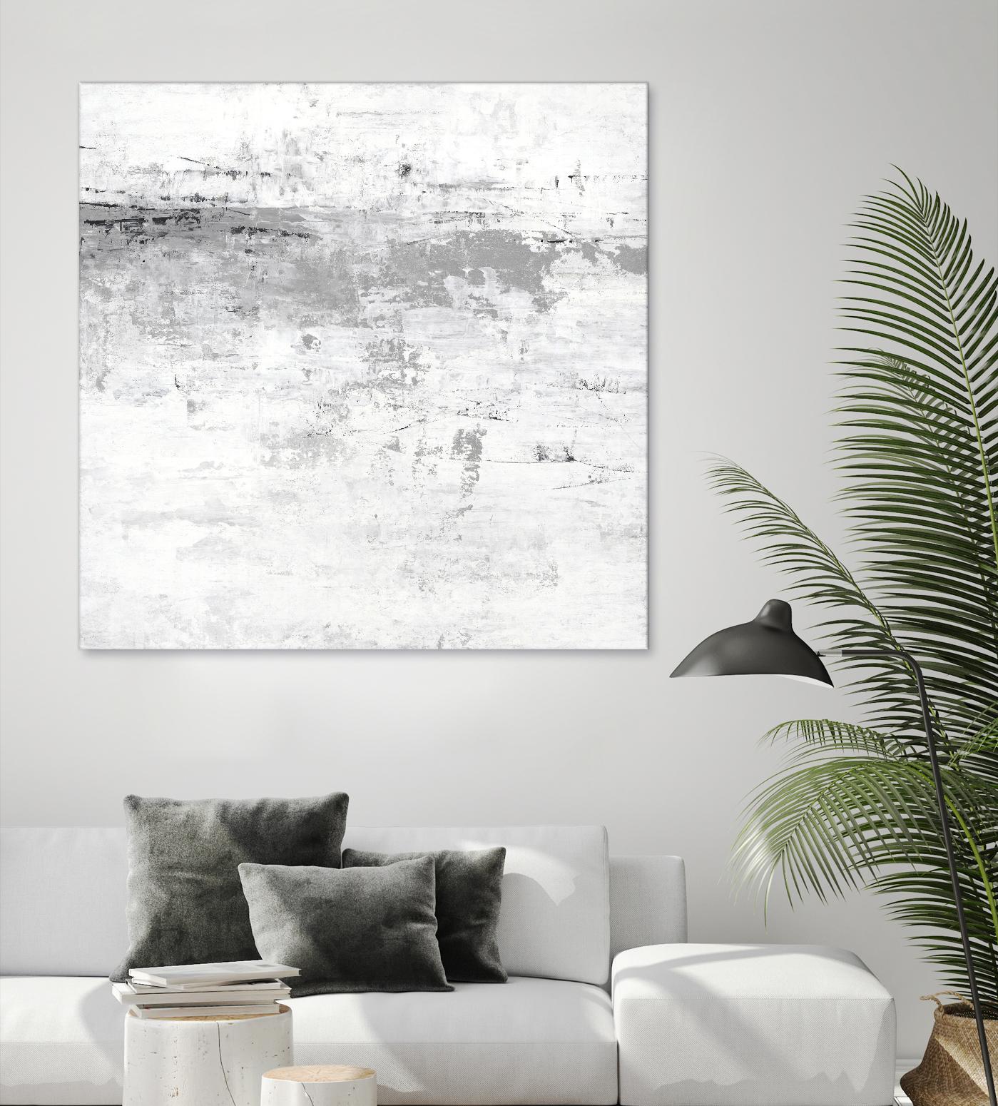 Blizzard I by PI Studio on GIANT ART - grey abstract