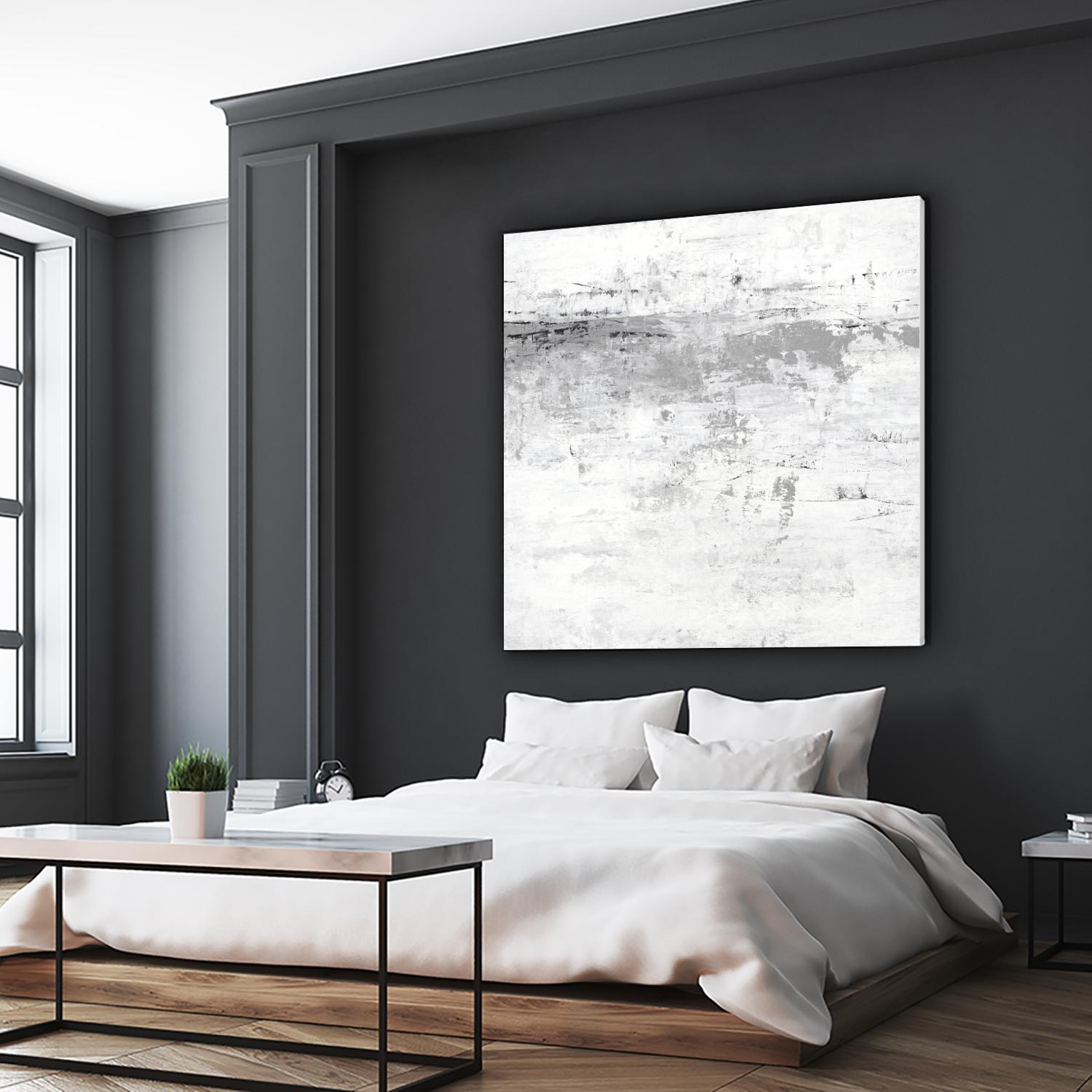 Blizzard I by PI Studio on GIANT ART - grey abstract