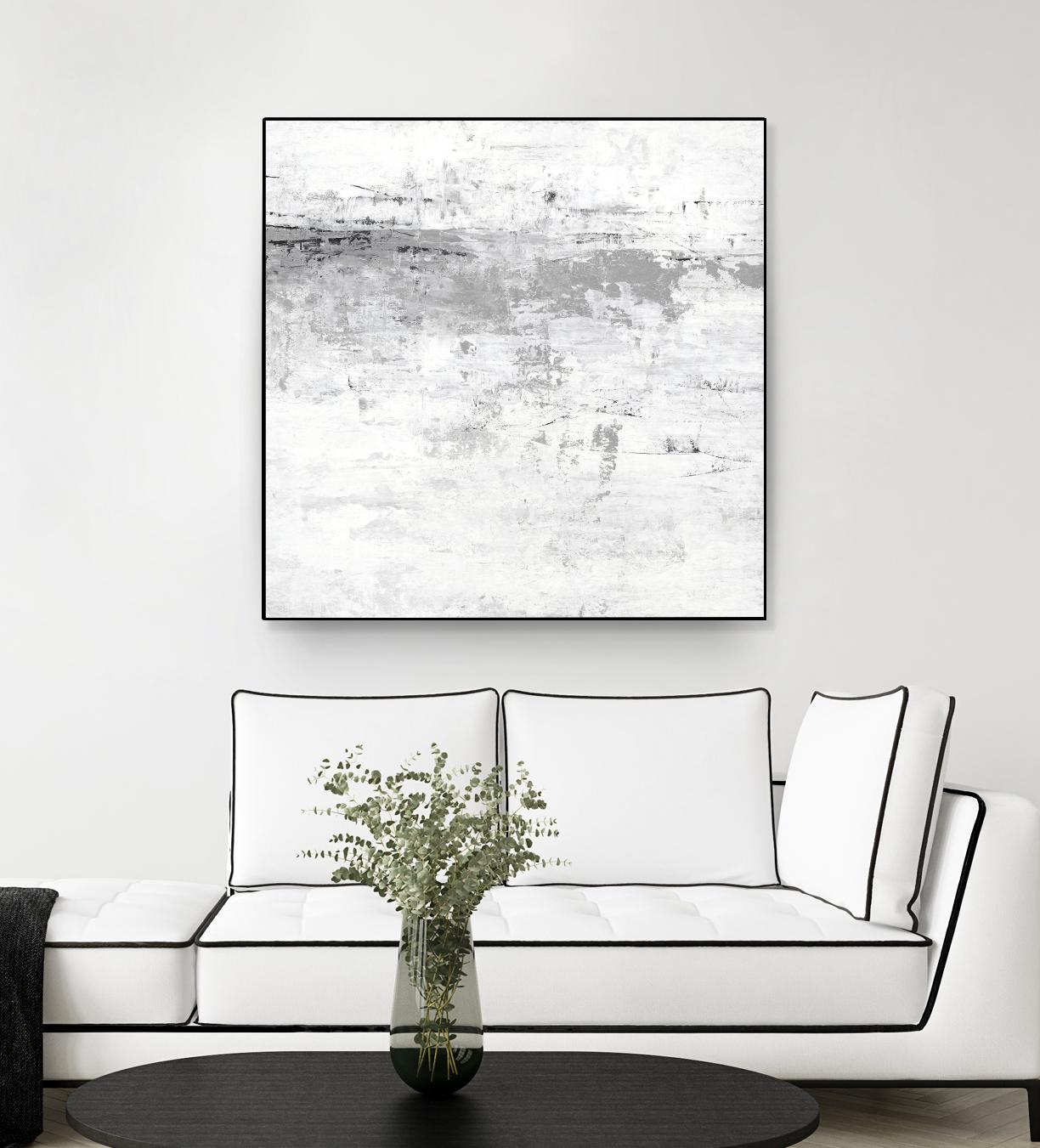 Blizzard I by PI Studio on GIANT ART - grey abstract
