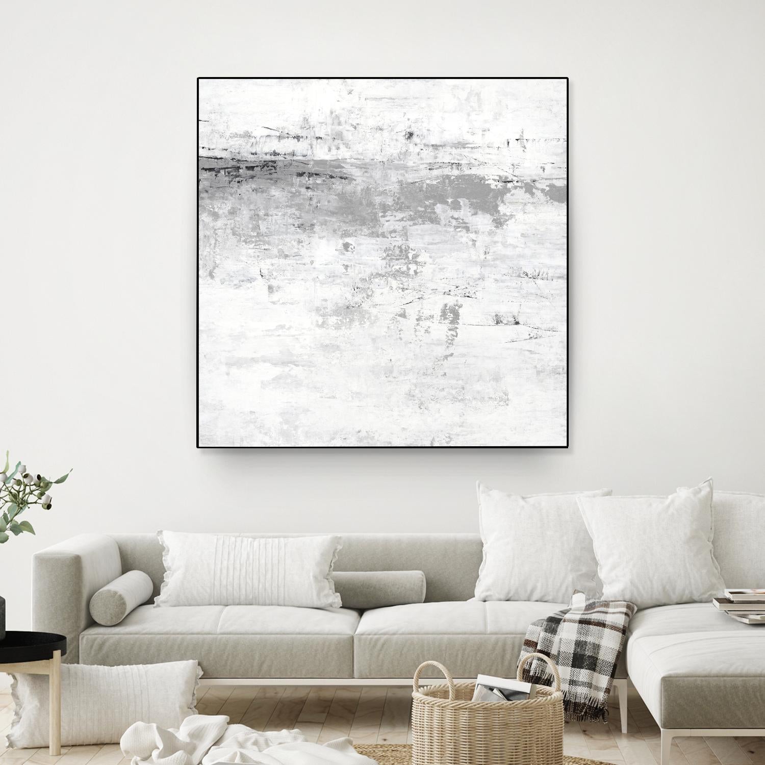 Blizzard I by PI Studio on GIANT ART - grey abstract