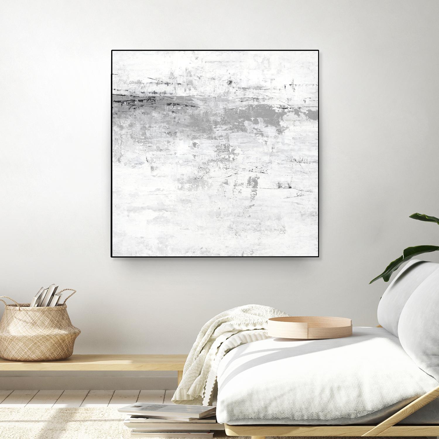 Blizzard I by PI Studio on GIANT ART - grey abstract