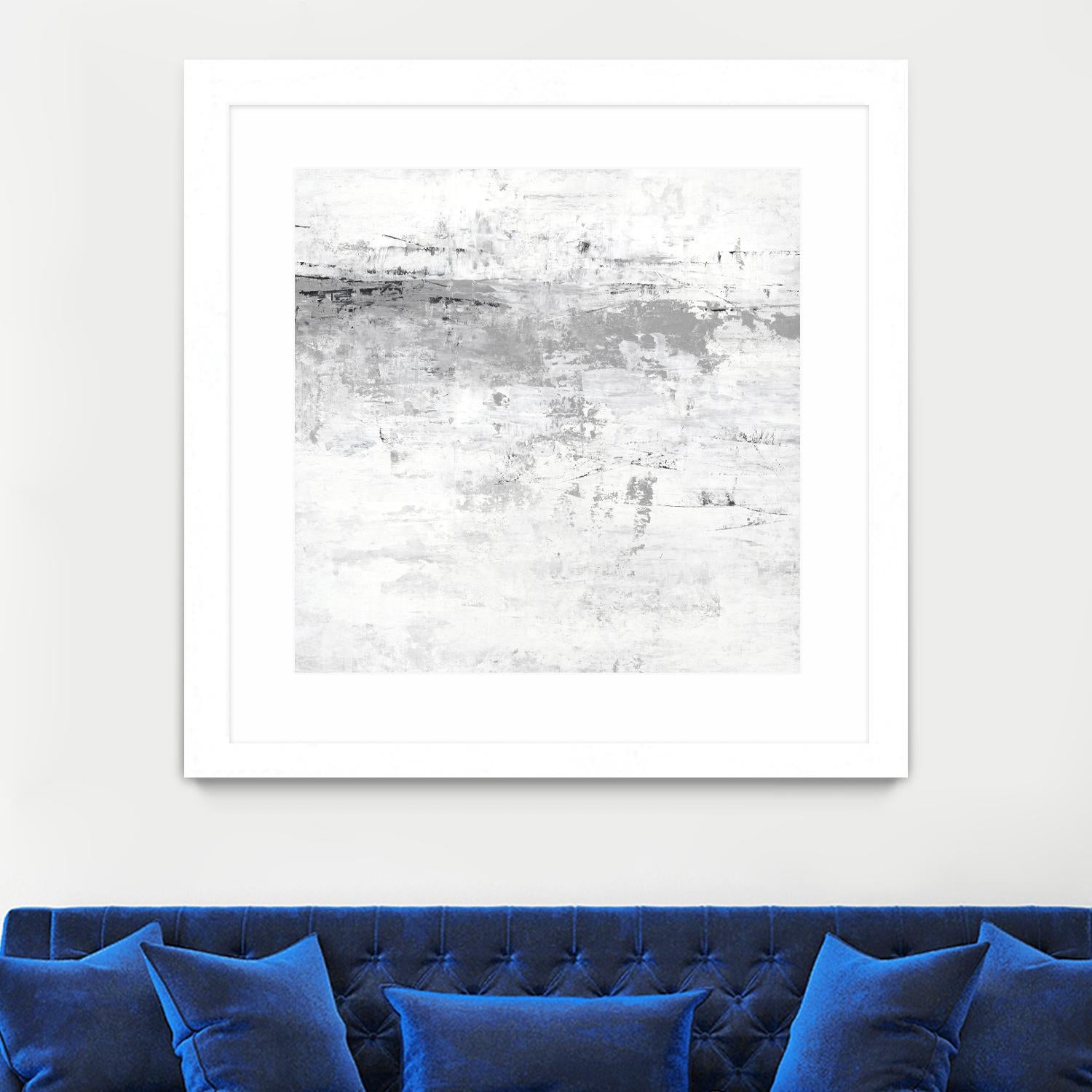 Blizzard I by PI Studio on GIANT ART - grey abstract