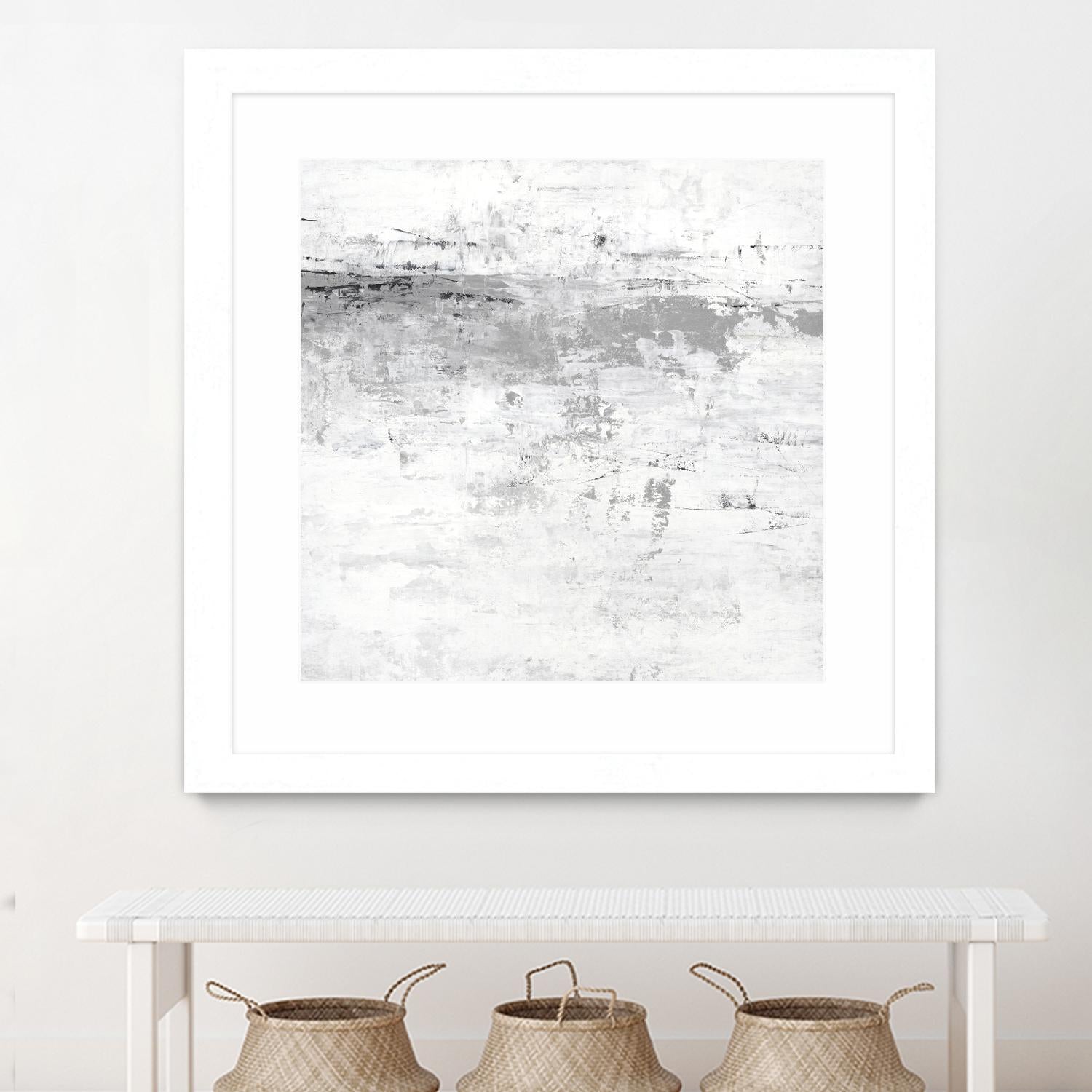 Blizzard I by PI Studio on GIANT ART - grey abstract