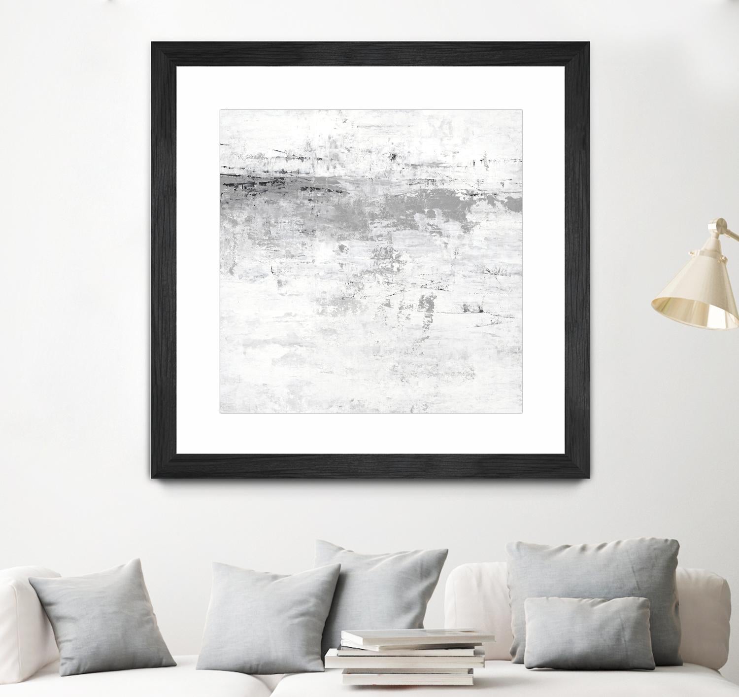 Blizzard I by PI Studio on GIANT ART - grey abstract