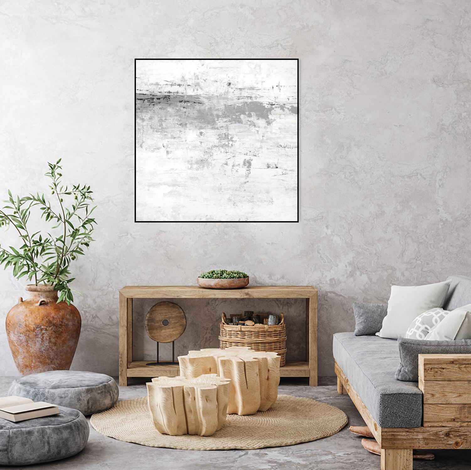 Blizzard I by PI Studio on GIANT ART - grey abstract