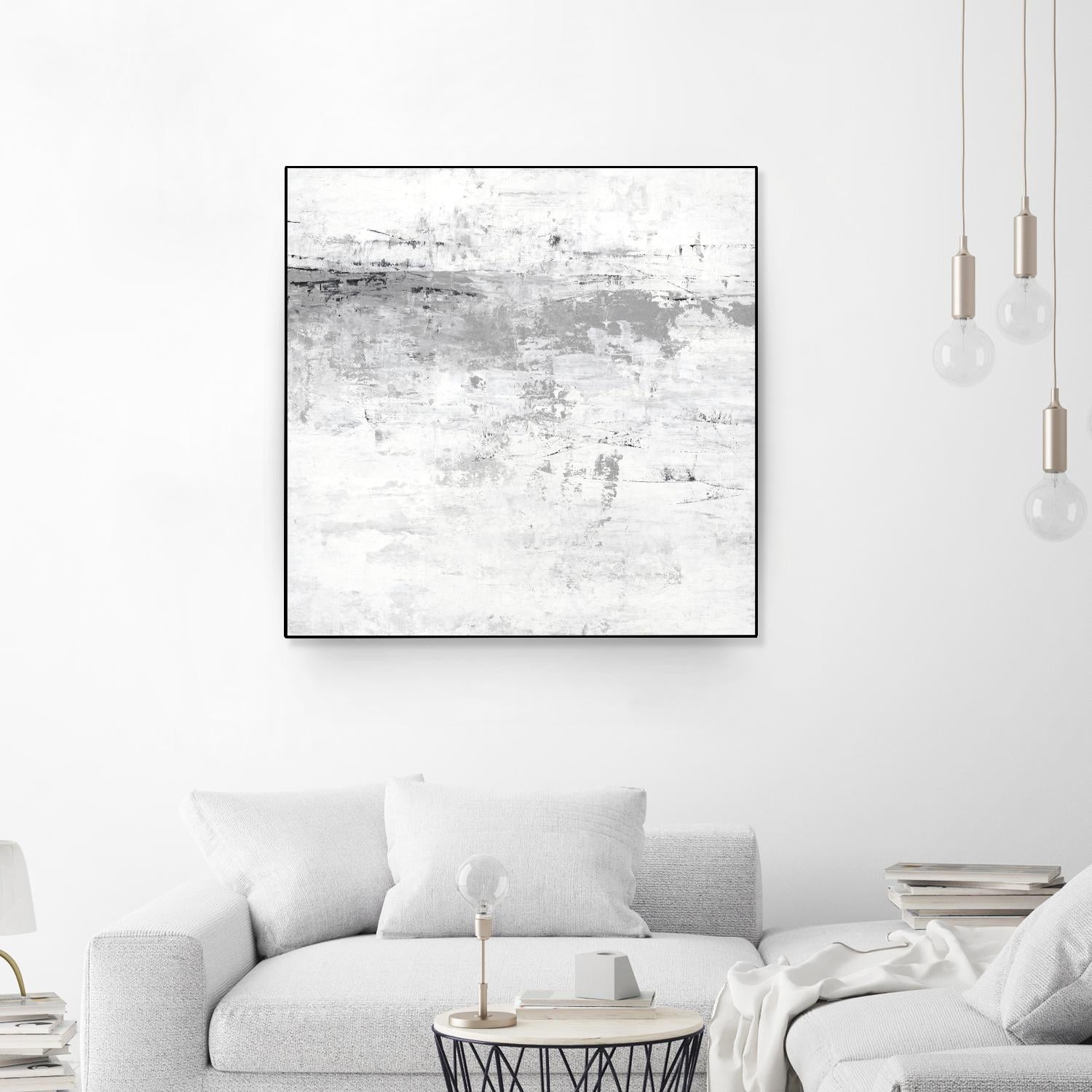 Blizzard I by PI Studio on GIANT ART - grey abstract
