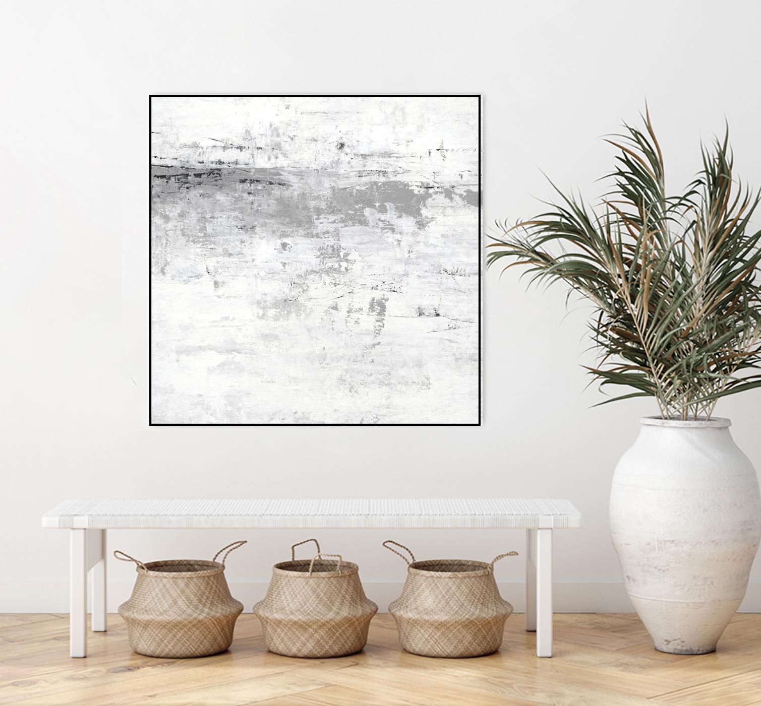 Blizzard I by PI Studio on GIANT ART - grey abstract