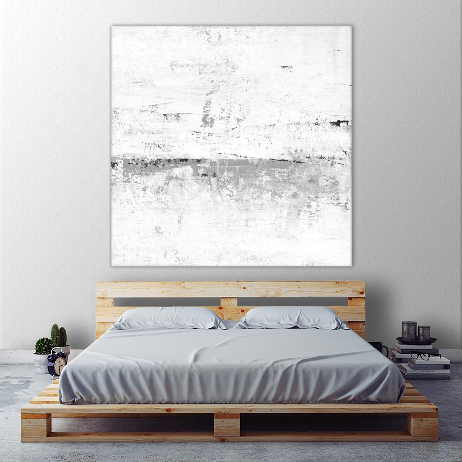 Blizzard II by PI Studio on GIANT ART - grey abstract
