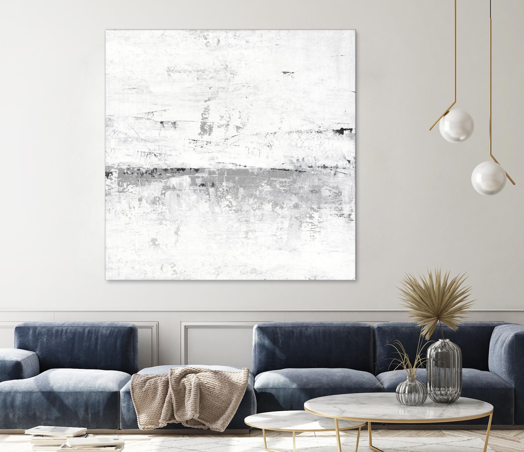 Blizzard II by PI Studio on GIANT ART - grey abstract