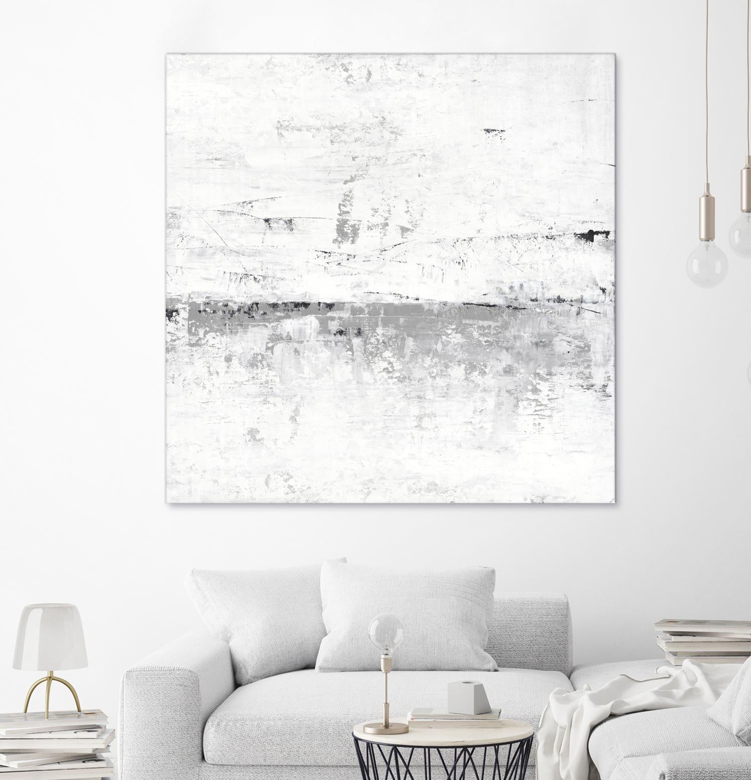 Blizzard II by PI Studio on GIANT ART - grey abstract