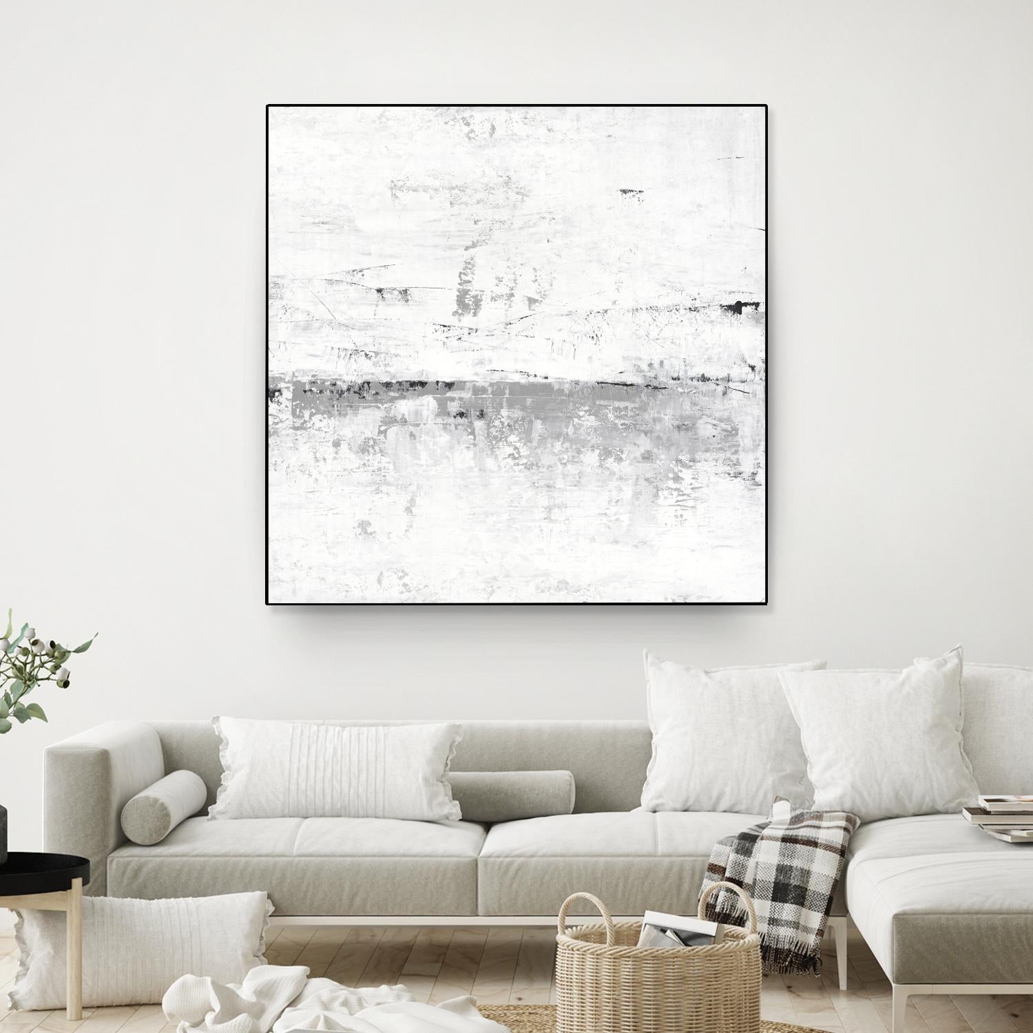 Blizzard II by PI Studio on GIANT ART - grey abstract