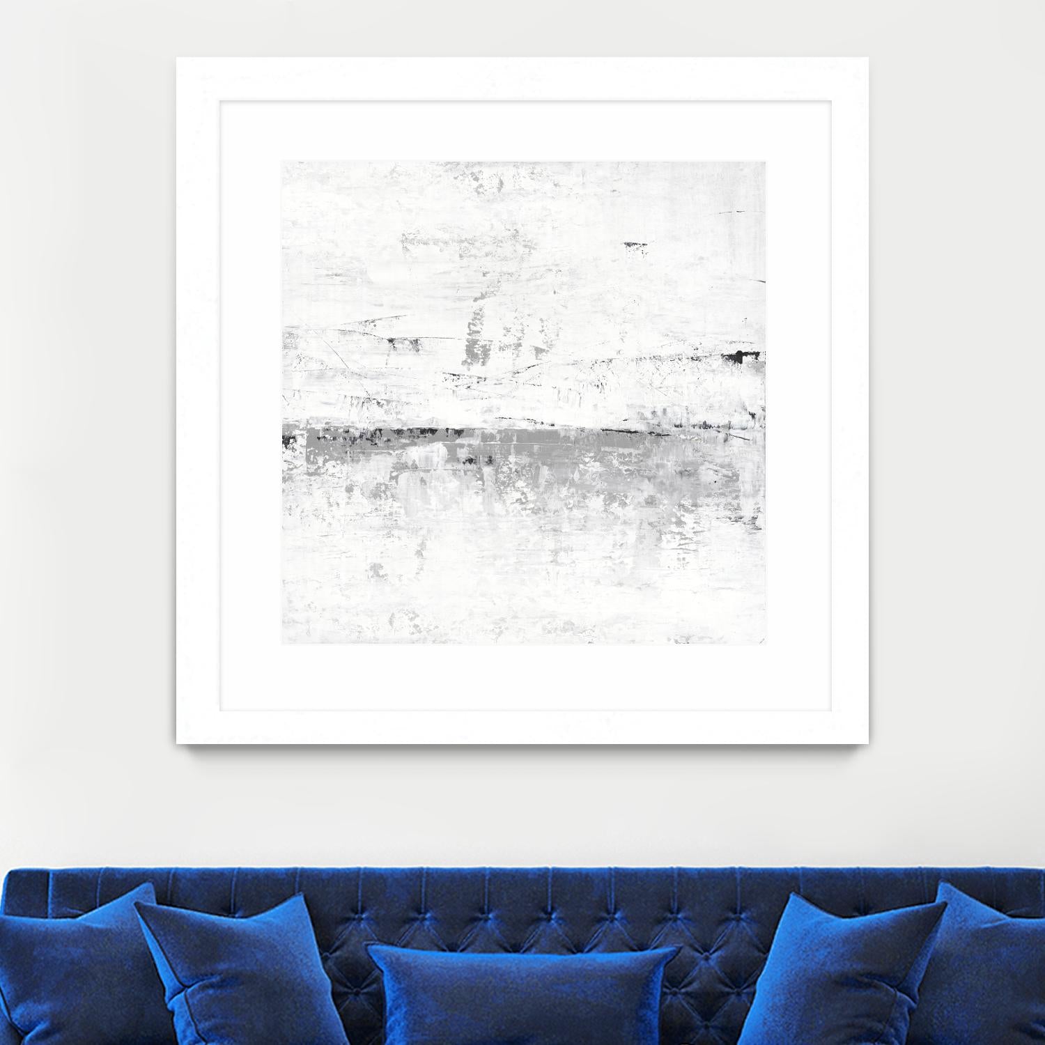 Blizzard II by PI Studio on GIANT ART - grey abstract