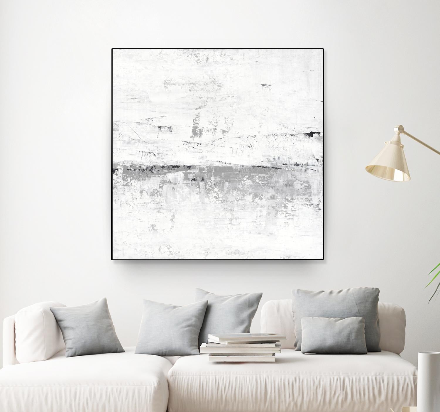 Blizzard II by PI Studio on GIANT ART - grey abstract