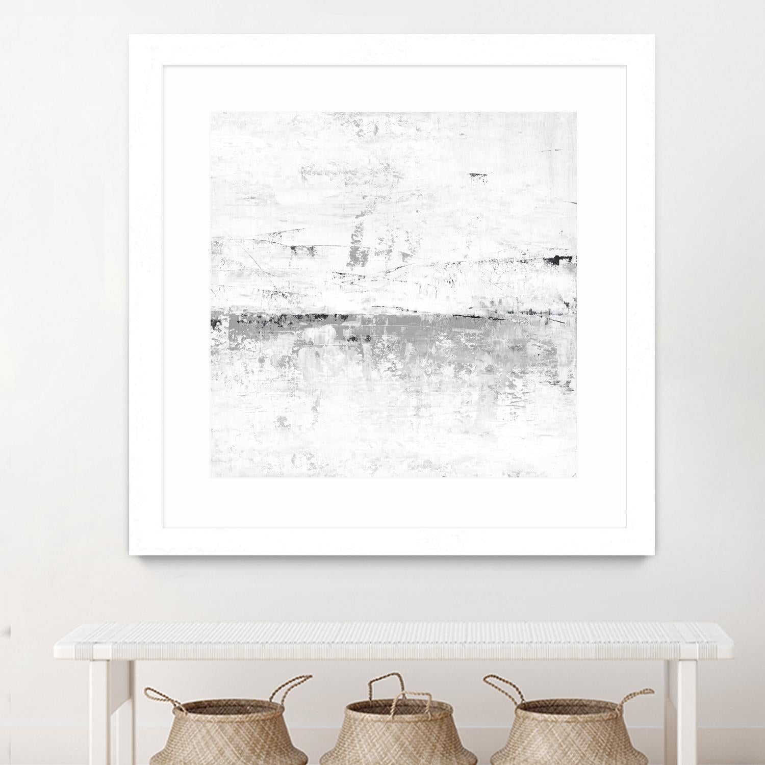 Blizzard II by PI Studio on GIANT ART - grey abstract