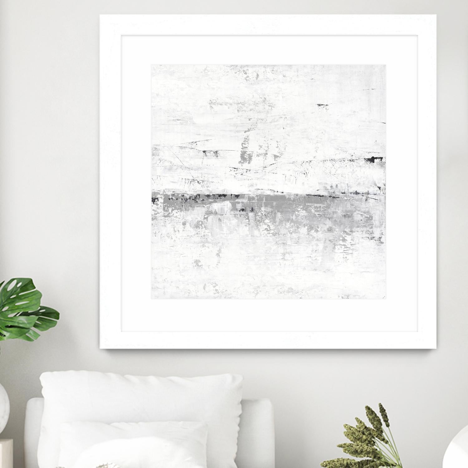 Blizzard II by PI Studio on GIANT ART - grey abstract
